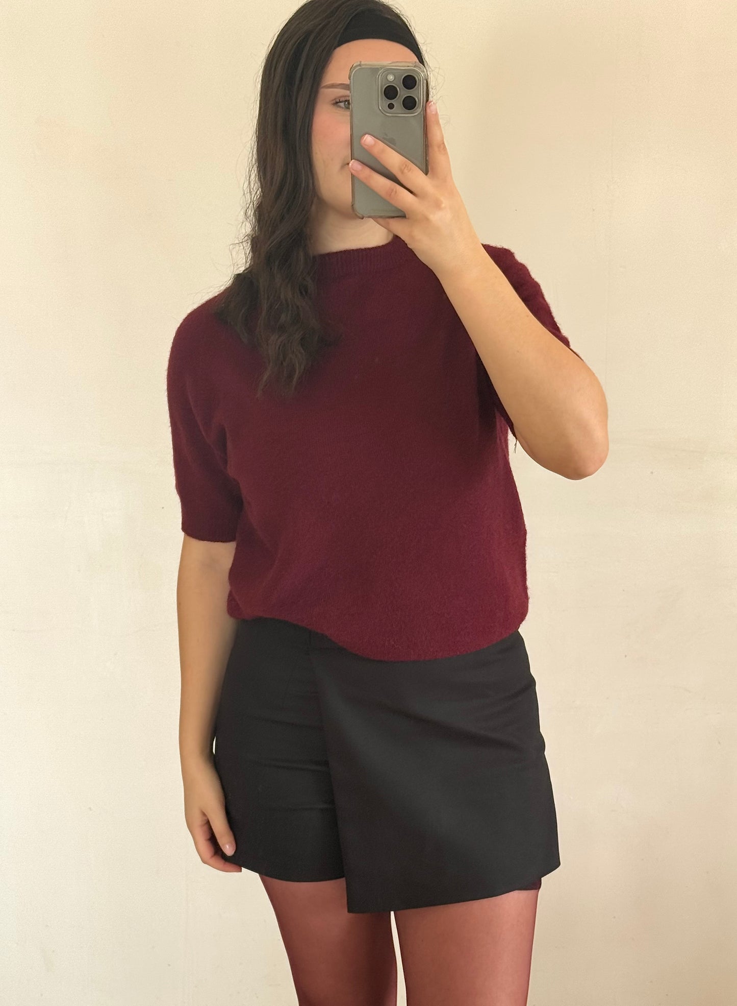 PULL ELMA BORDEAUX