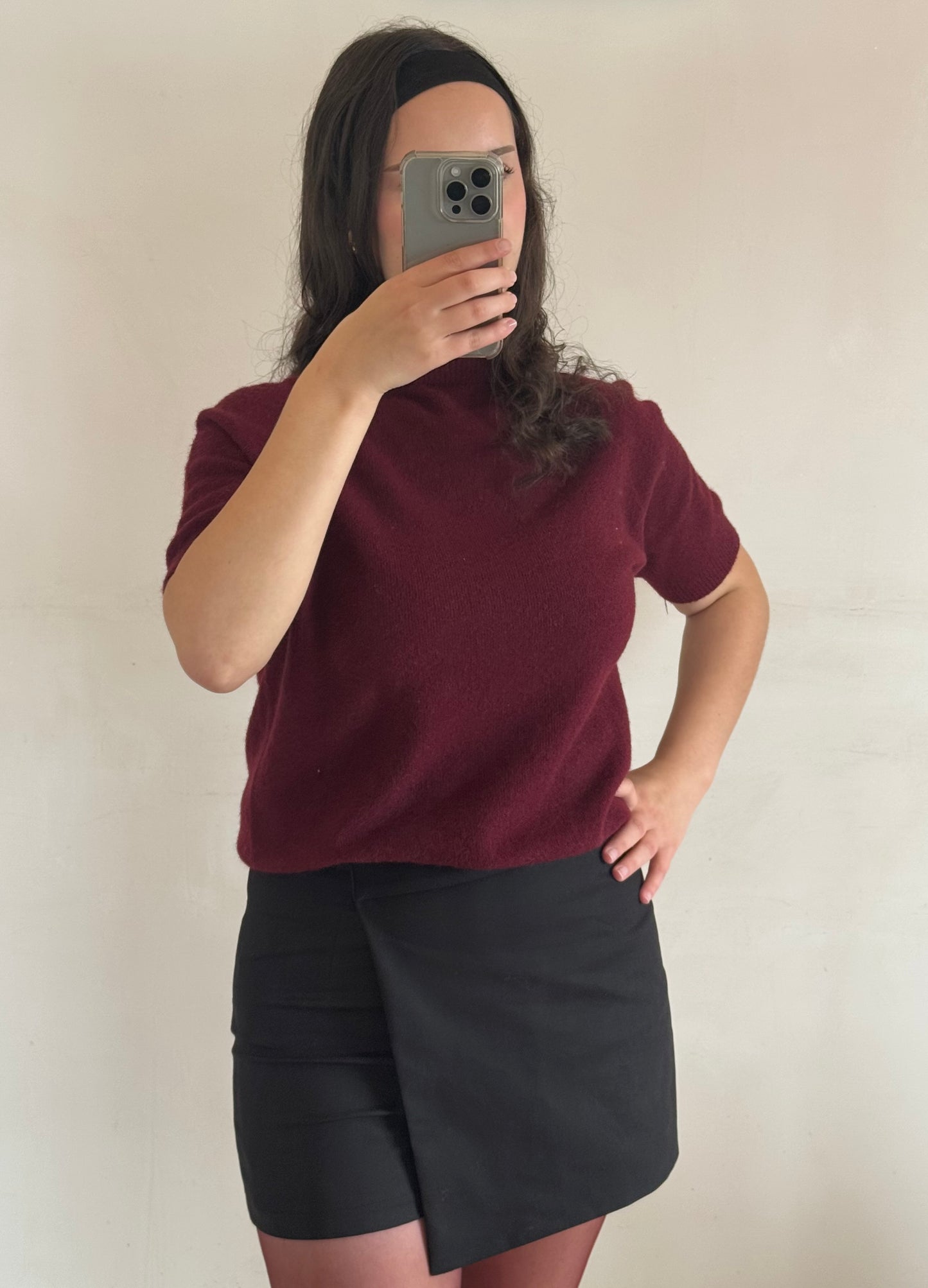 PULL ELMA BORDEAUX