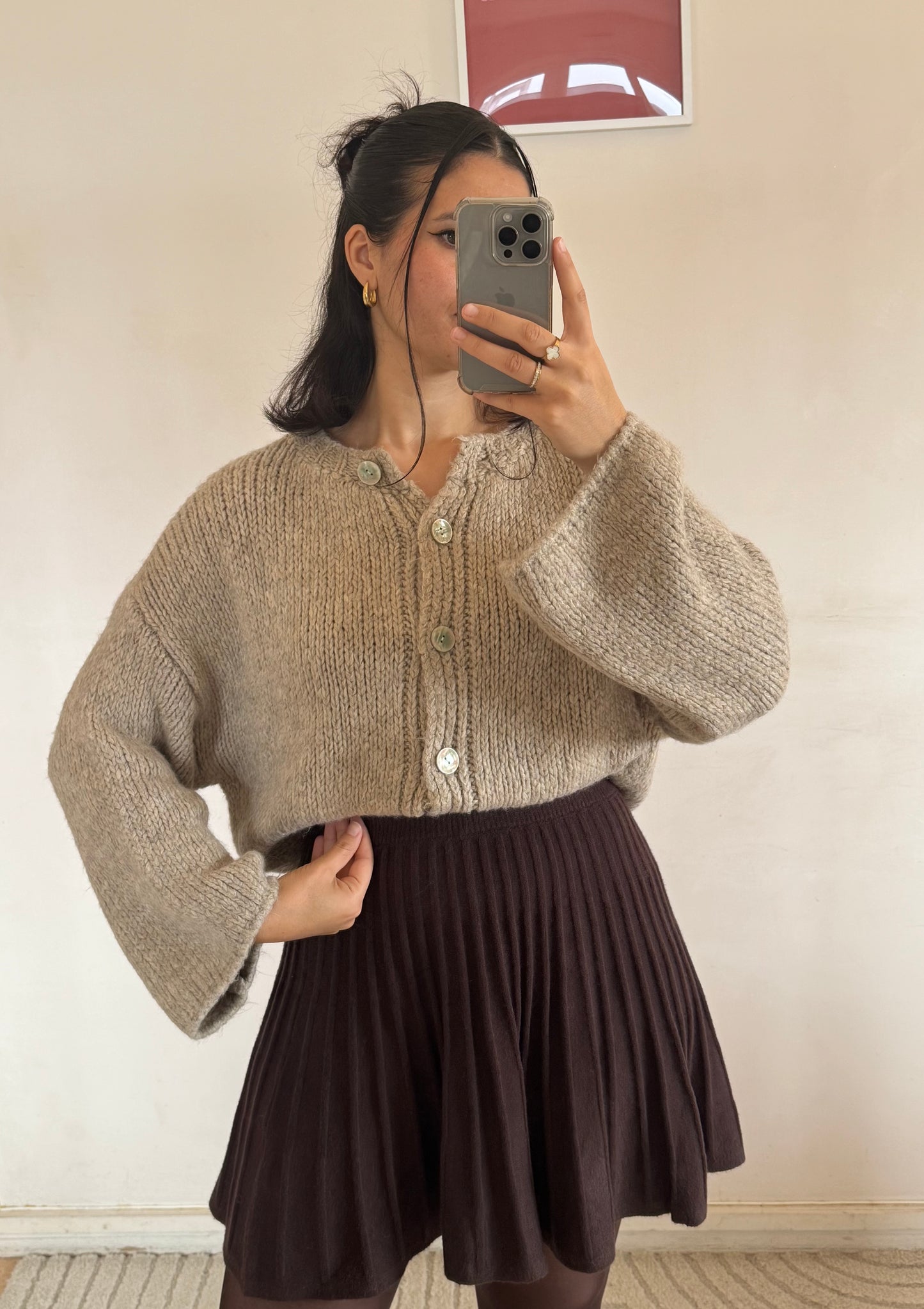 CARDIGAN KIRA BEIGE