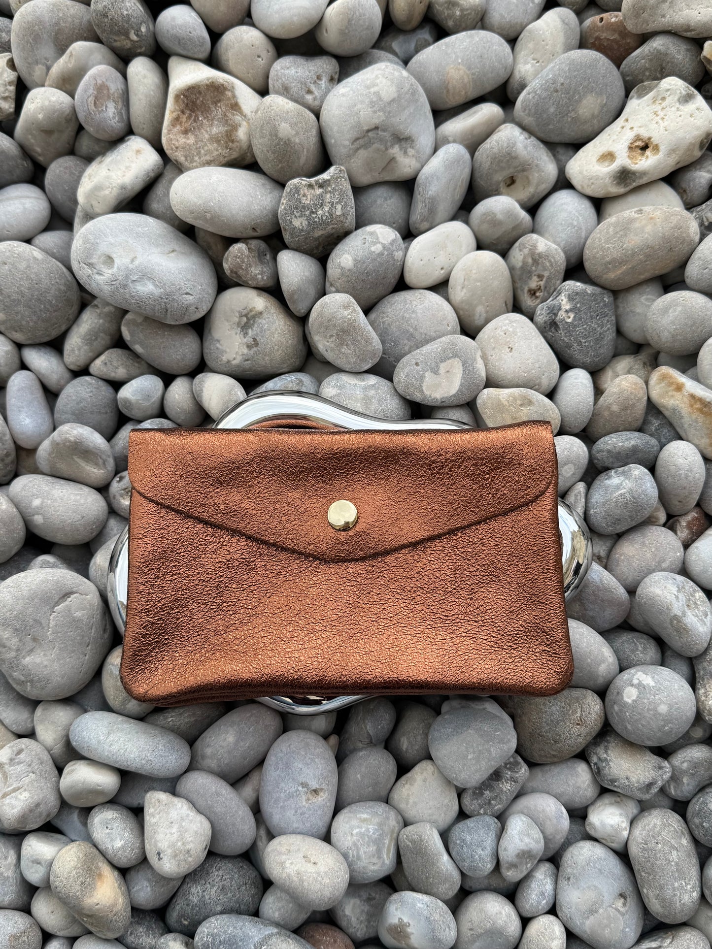 PORTE MONNAIE MARRON 100% CUIR
