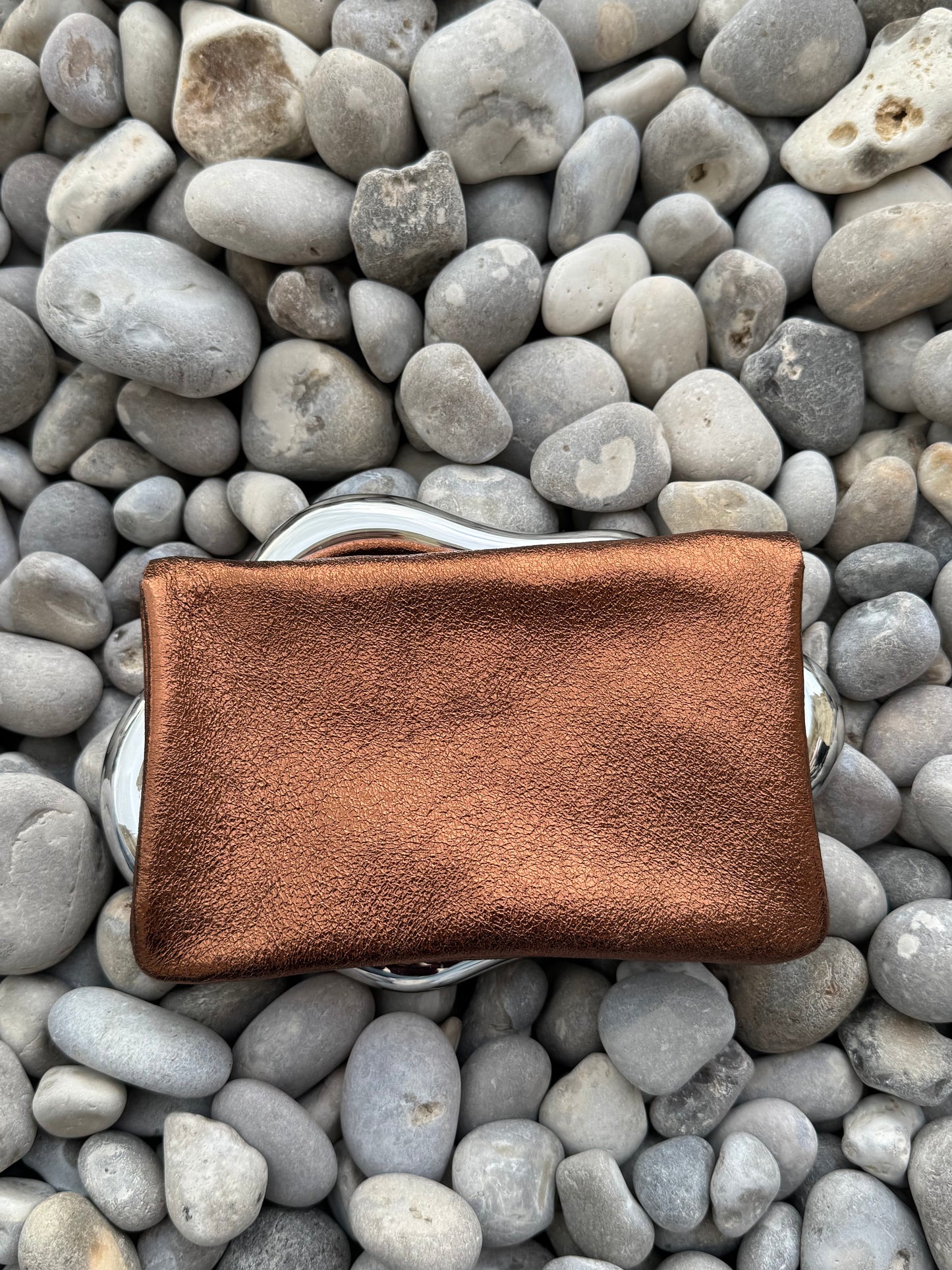 PORTE MONNAIE MARRON 100% CUIR