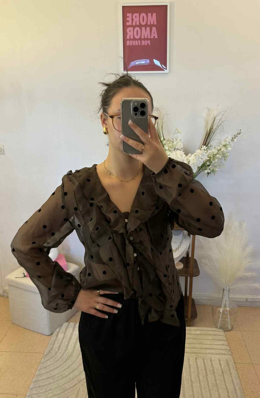 BLOUSE COFFEE