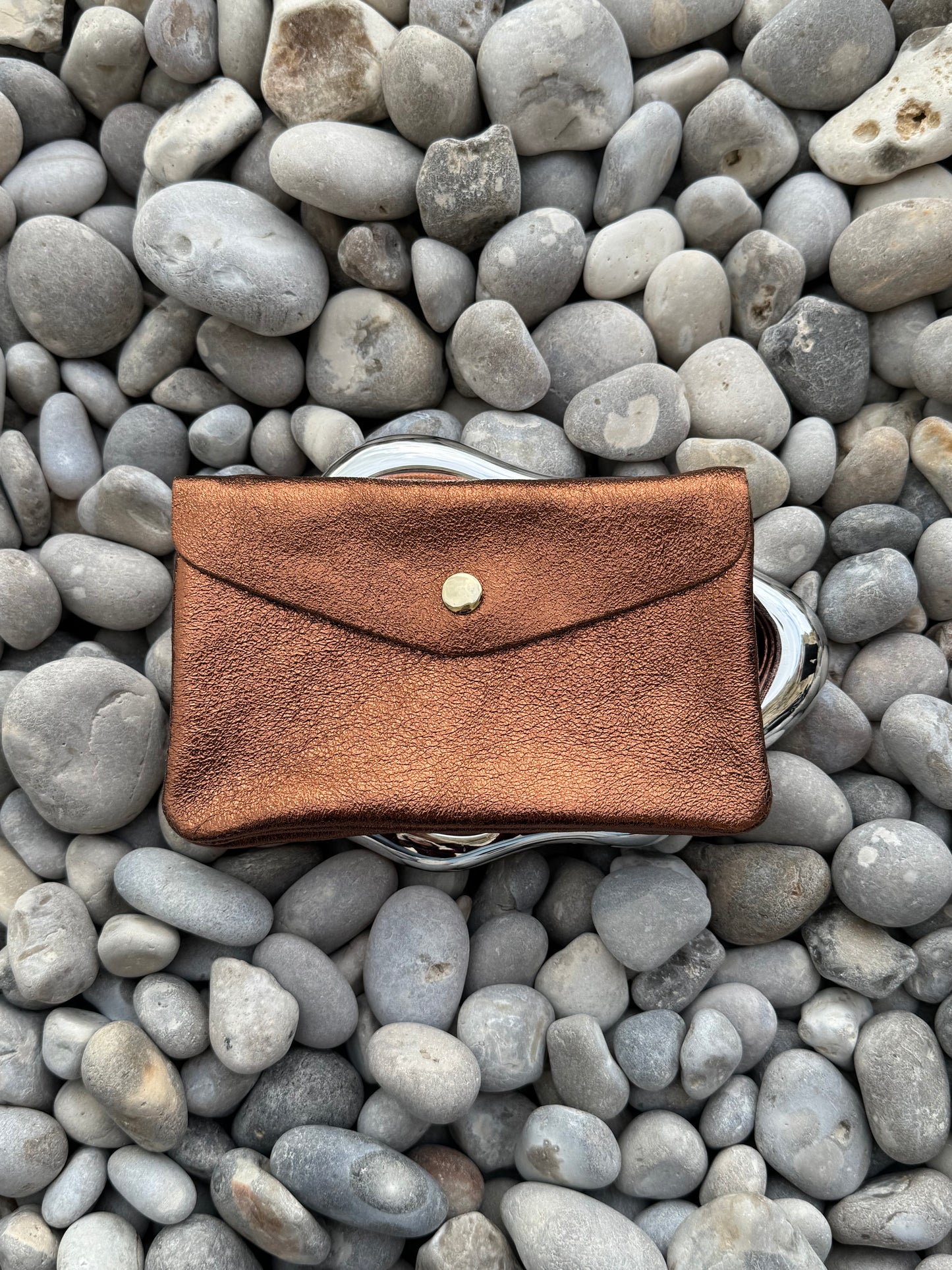PORTE MONNAIE MARRON 100% CUIR