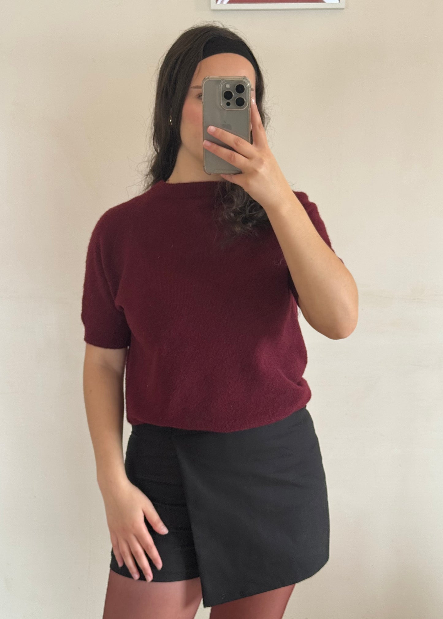 PULL ELMA BORDEAUX