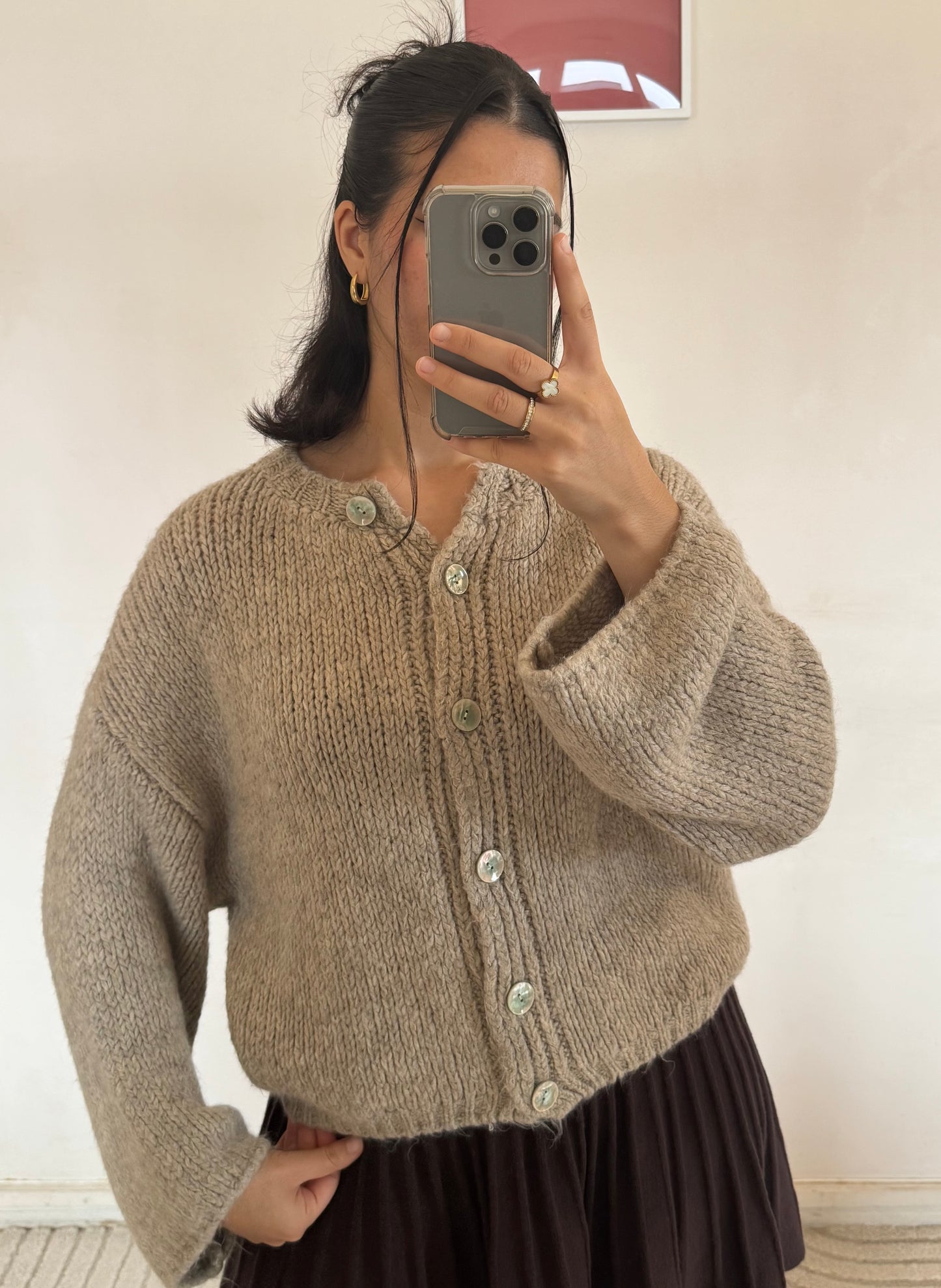 CARDIGAN KIRA BEIGE