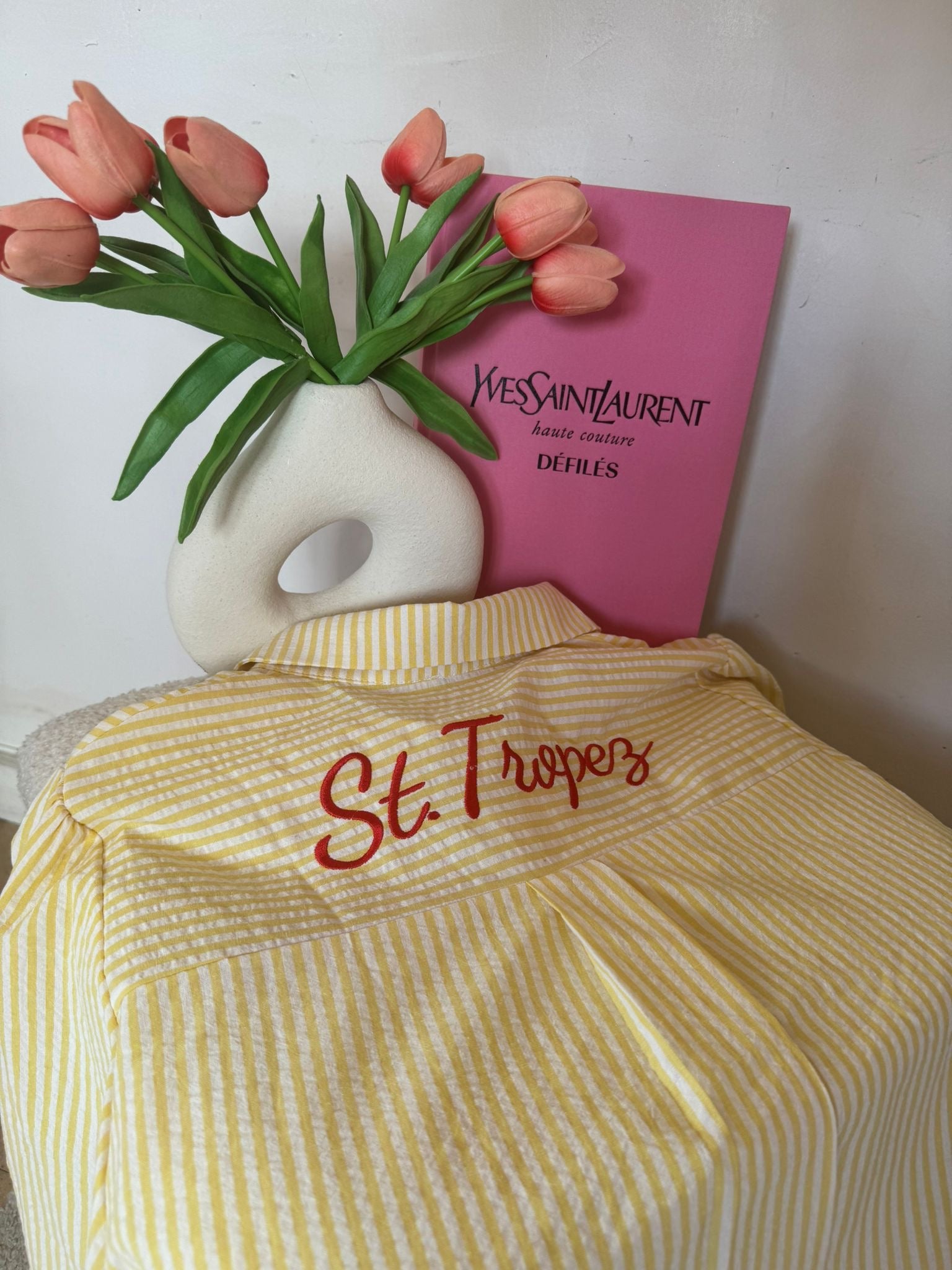 CHEMISE SAINT TROPEZ 100% coton