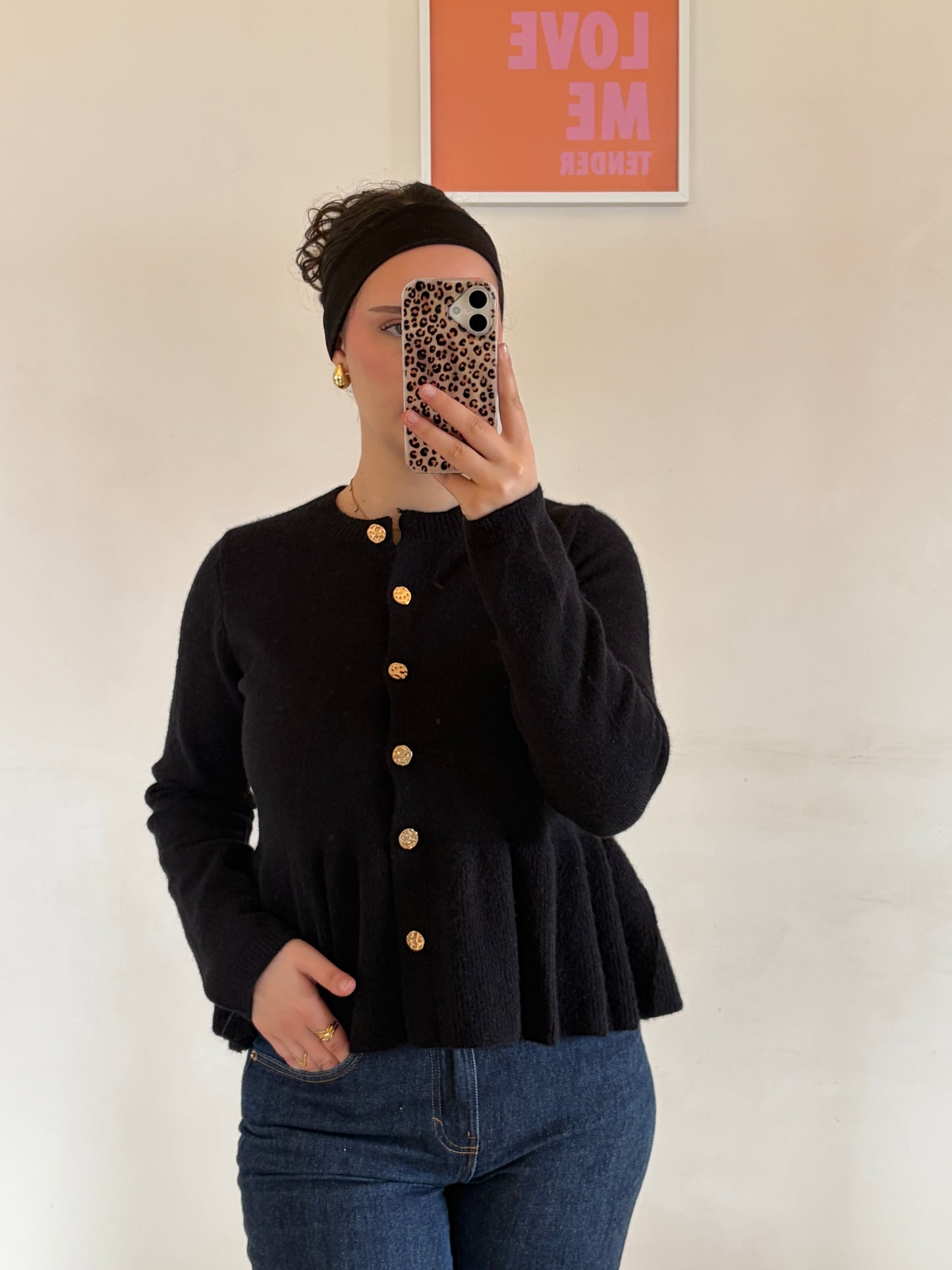 CARDIGAN LARA NOIR