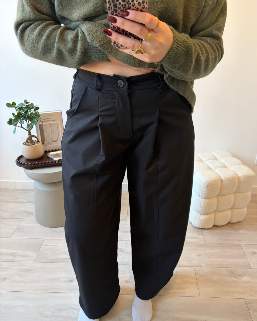 PANTALON LONDON NOIR