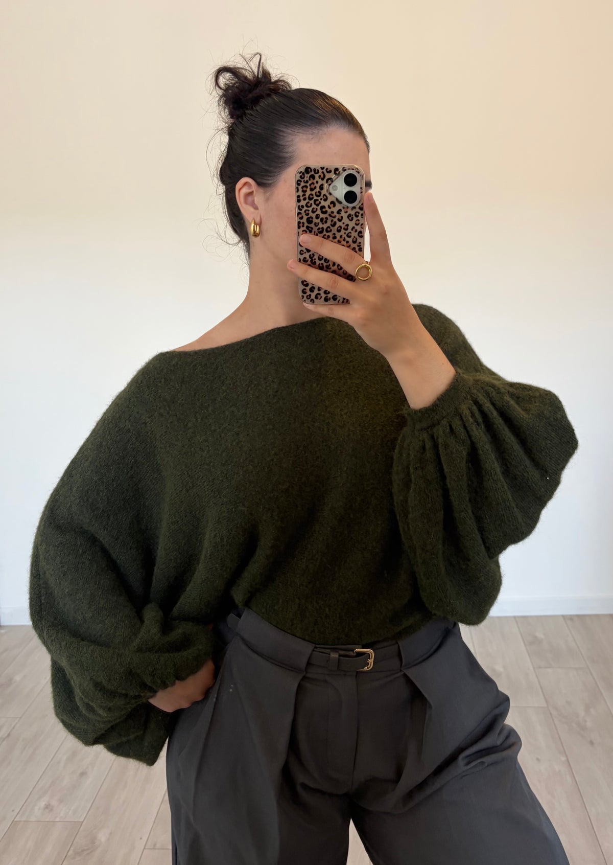 PULL ROMÉO KAKI