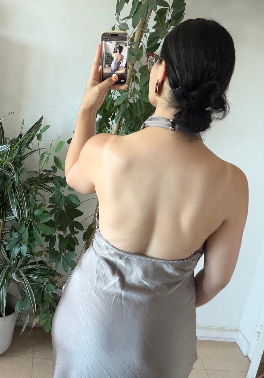 PRÉCOMMANDE ROBE NAÏA TAUPE (envoi cette semaine)