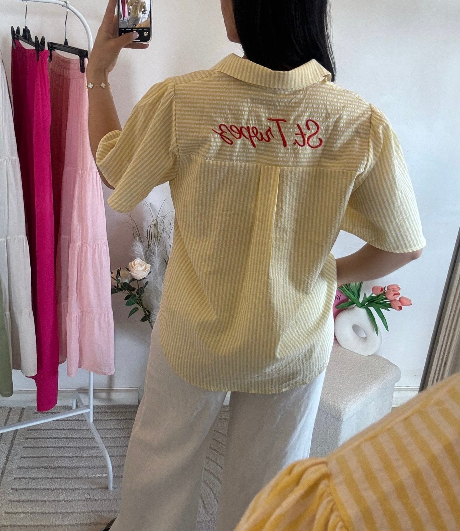 CHEMISE SAINT TROPEZ 100% coton