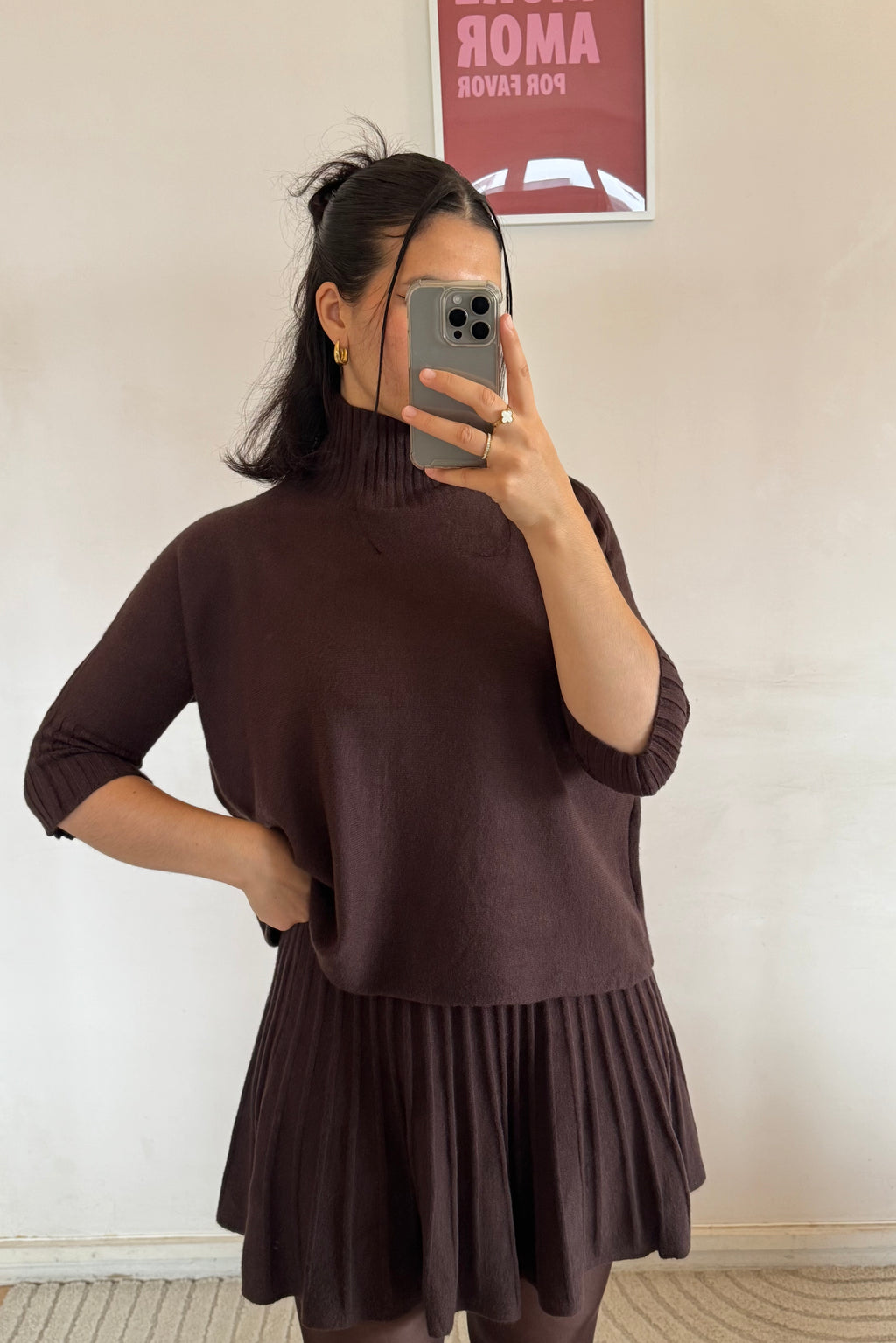 PULL OPAL MARRON