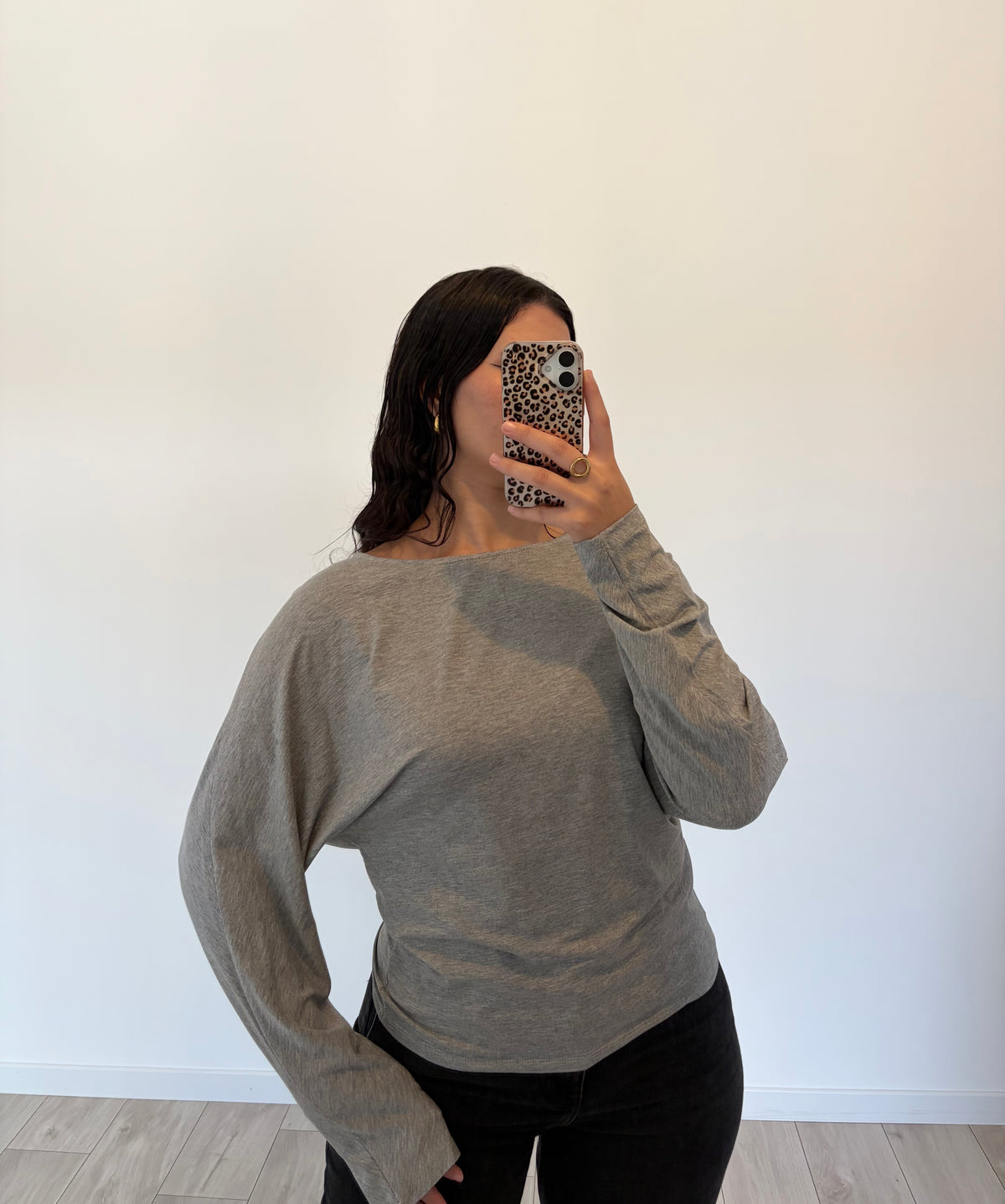 TEE SHIRT BELO GRIS