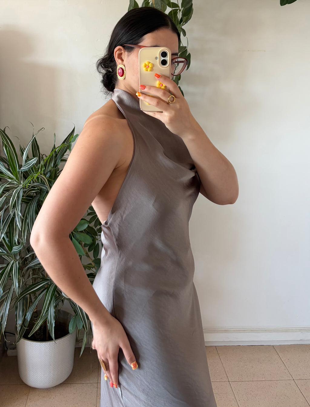 PRÉCOMMANDE ROBE NAÏA TAUPE (envoi cette semaine)