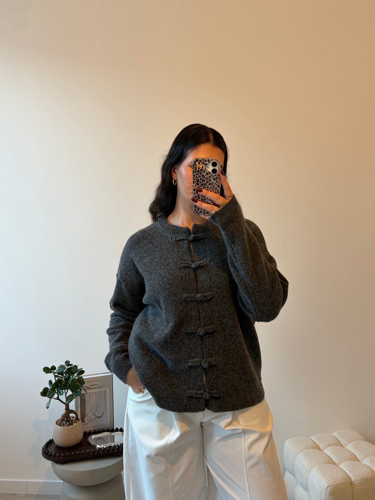 GILET KYOTO GRIS