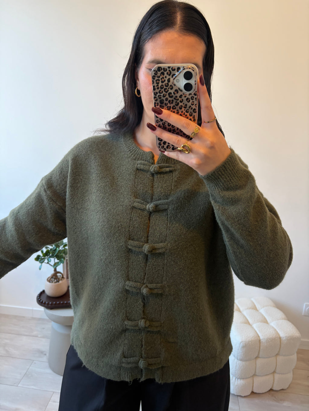 GILET KYOTO KAKI