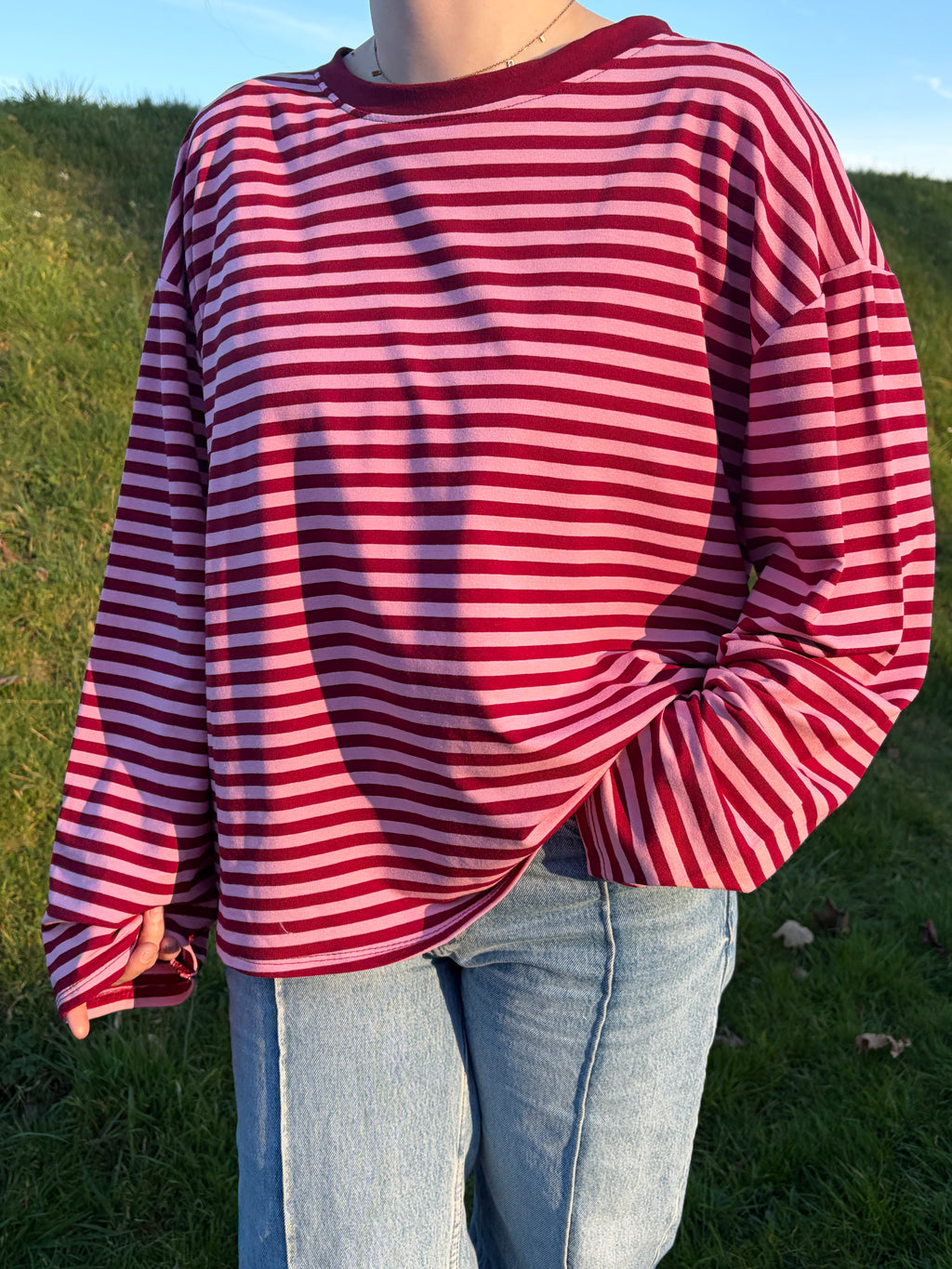 TEE SHIRT LEANDRO BORDEAUX