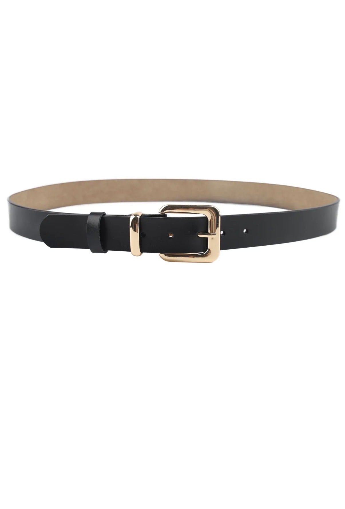 CEINTURE CUIR NOIRE