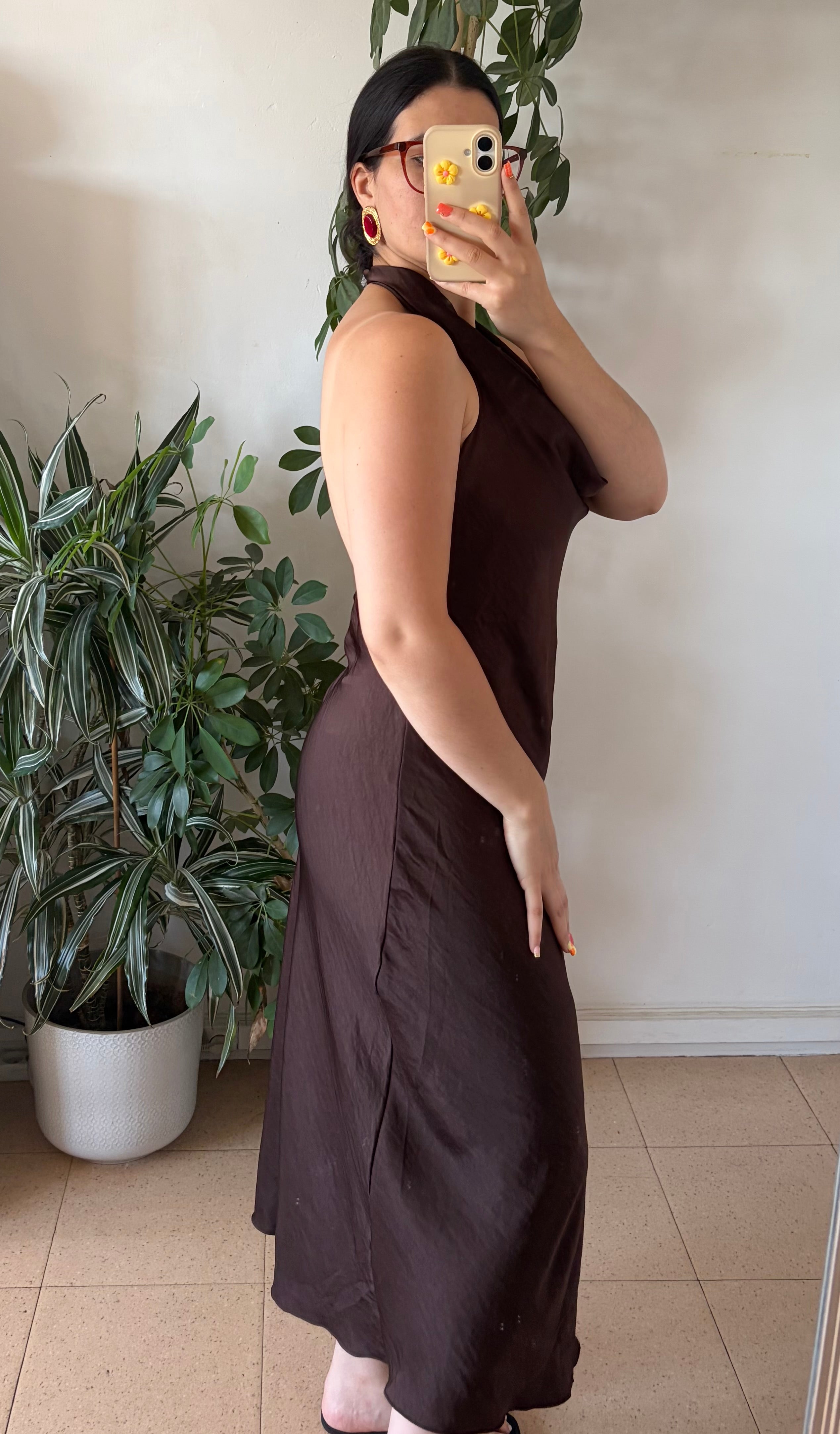 ROBE NAÏA MARRON