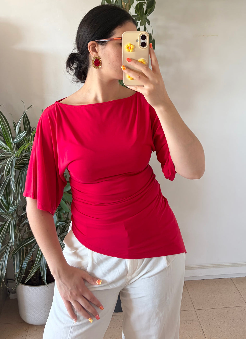 TOP SCARLET ROUGE