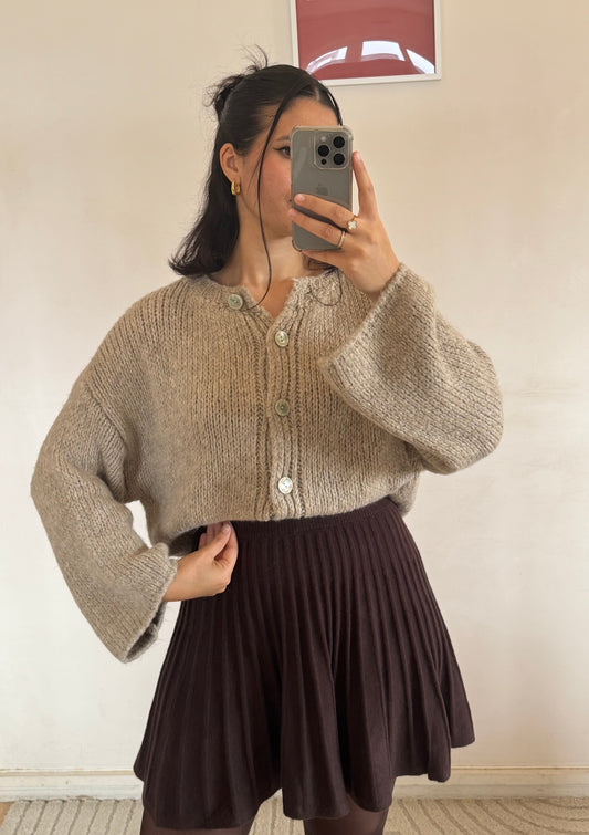 CARDIGAN KIRA BEIGE
