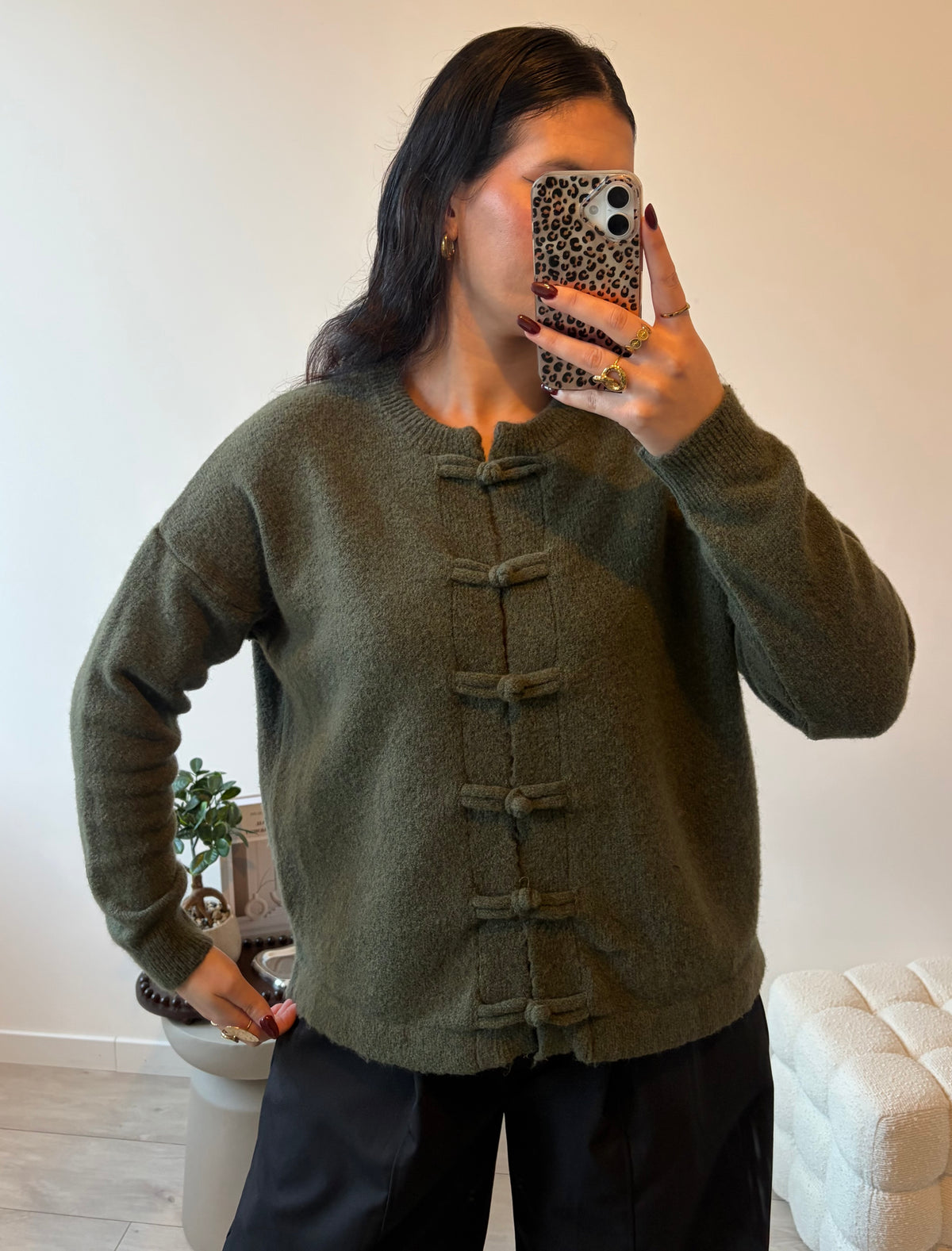 GILET KYOTO KAKI
