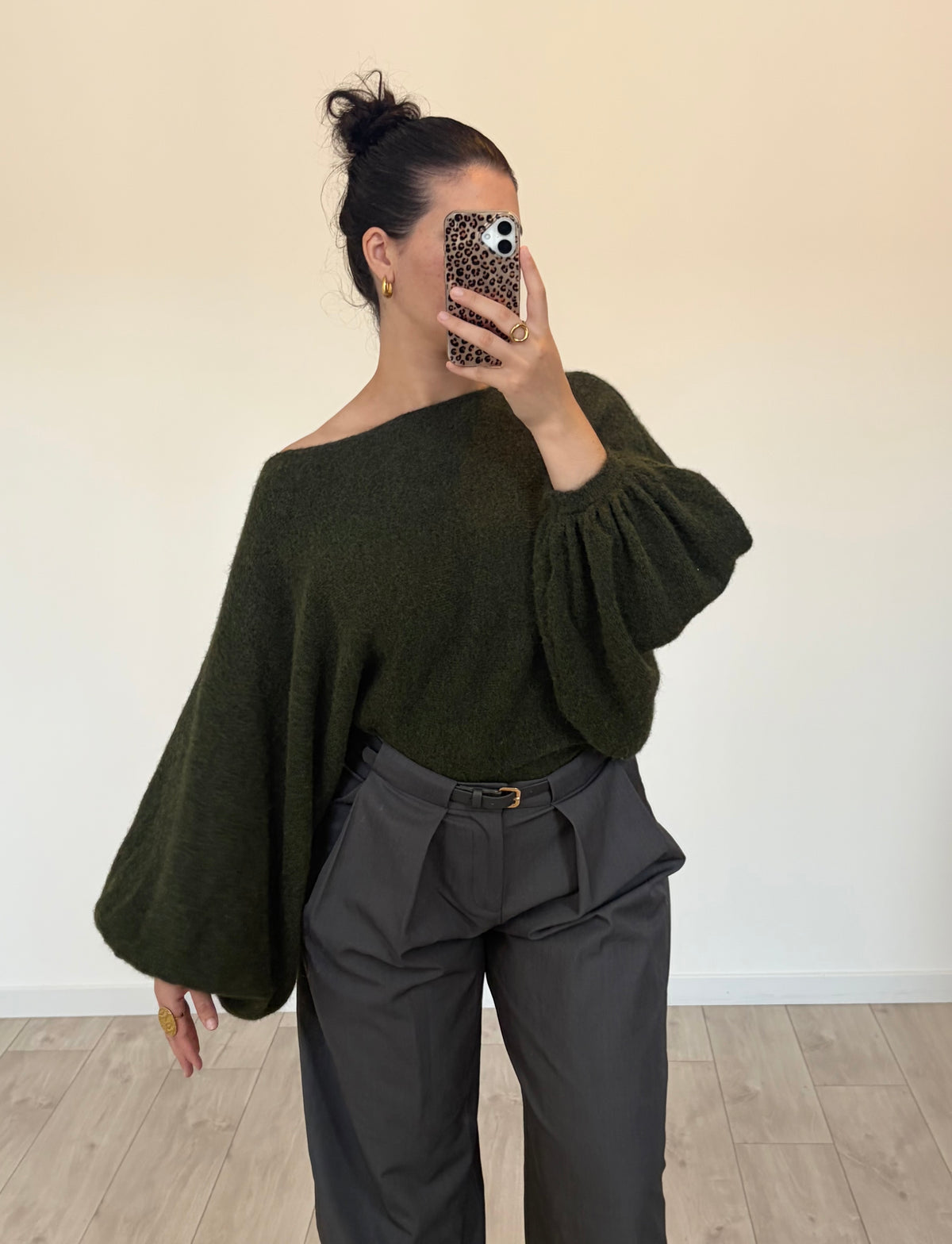 PULL ROMÉO KAKI