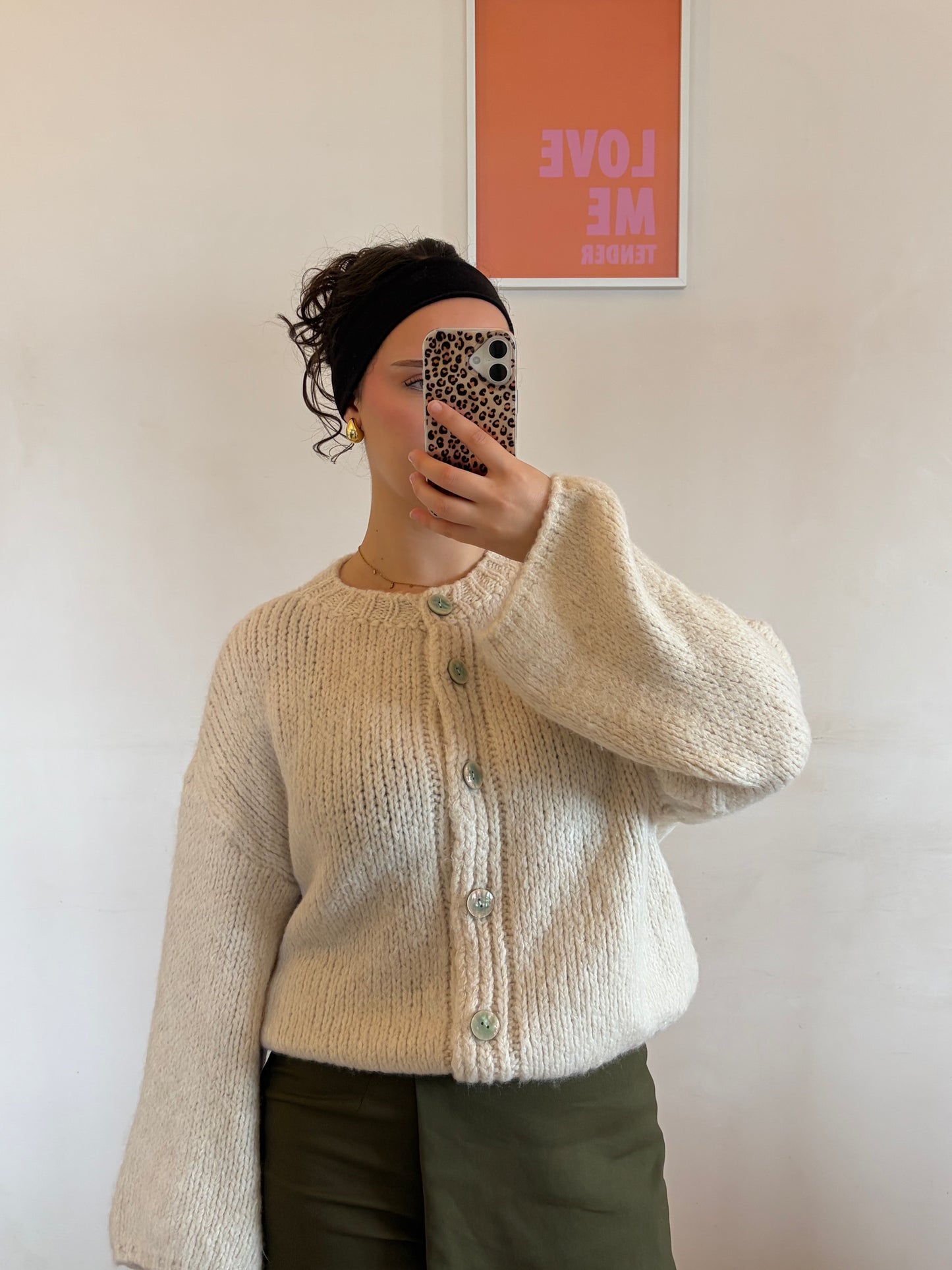 CARDIGAN KIRA ÉCRU