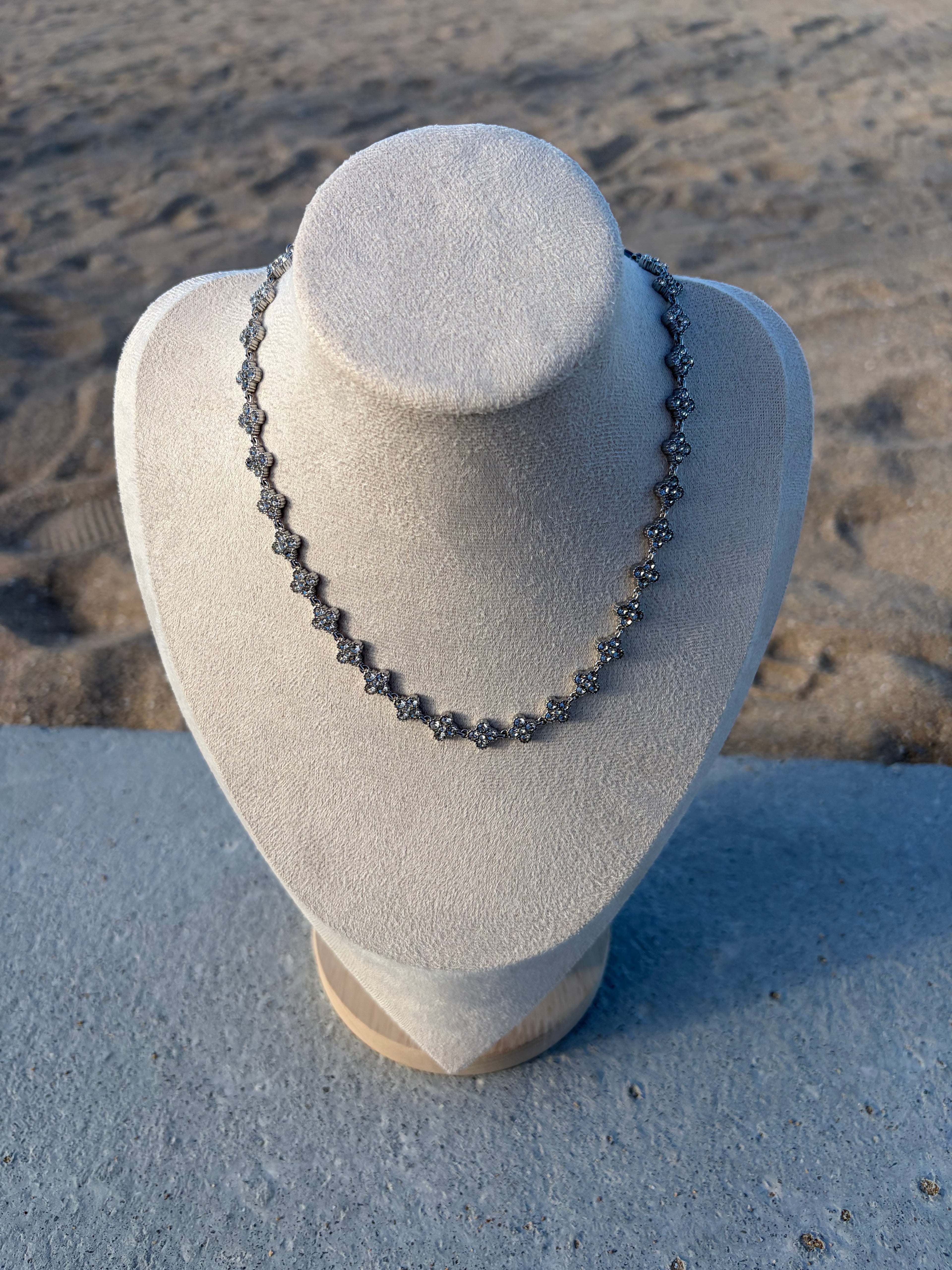 COLLIER MANOLIA ARGENTÉ