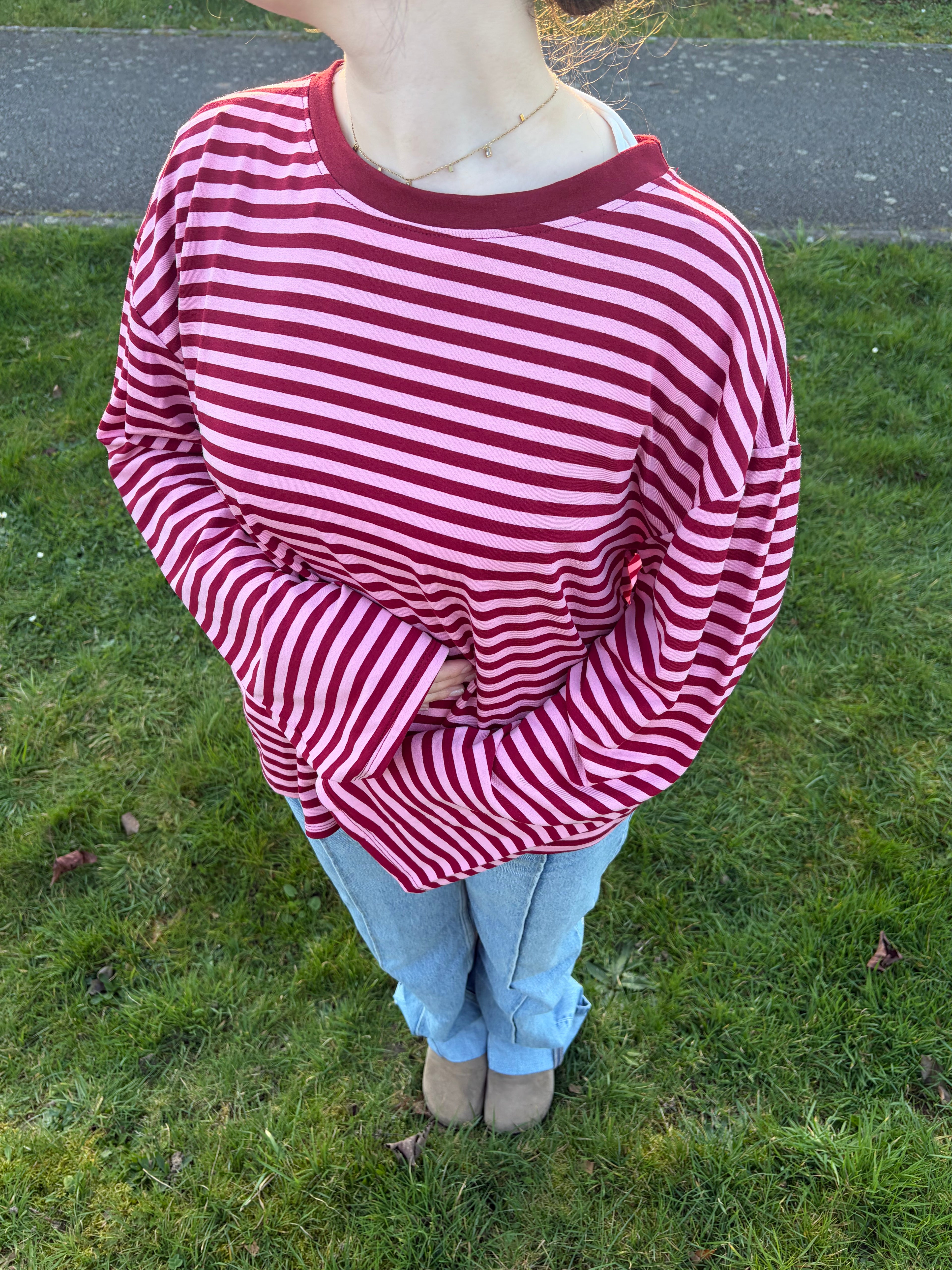 TEE SHIRT LEANDRO BORDEAUX