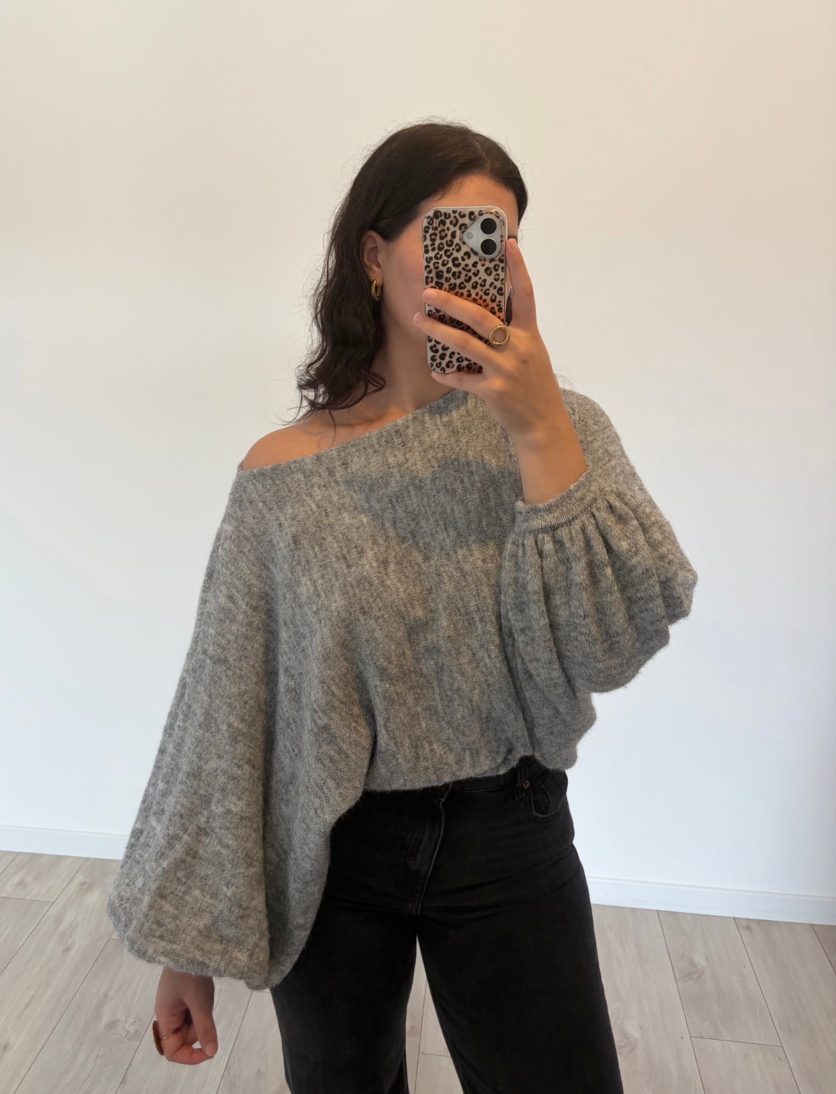 PULL ROMÉO GRIS