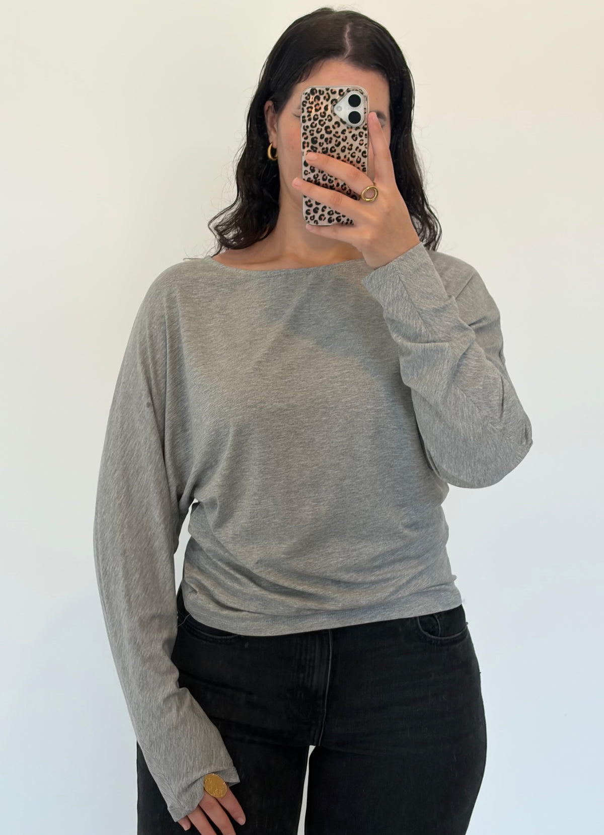 TEE SHIRT BELO GRIS