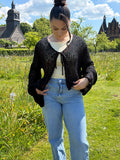 GILET TANIA NOIR