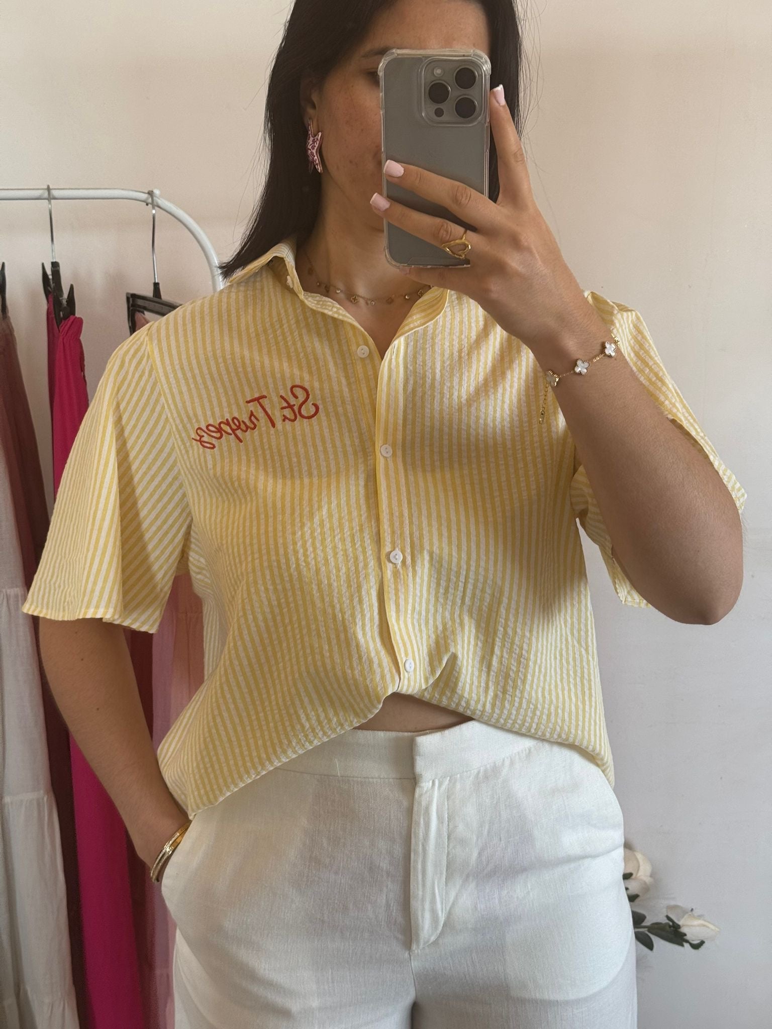 CHEMISE SAINT TROPEZ 100% coton