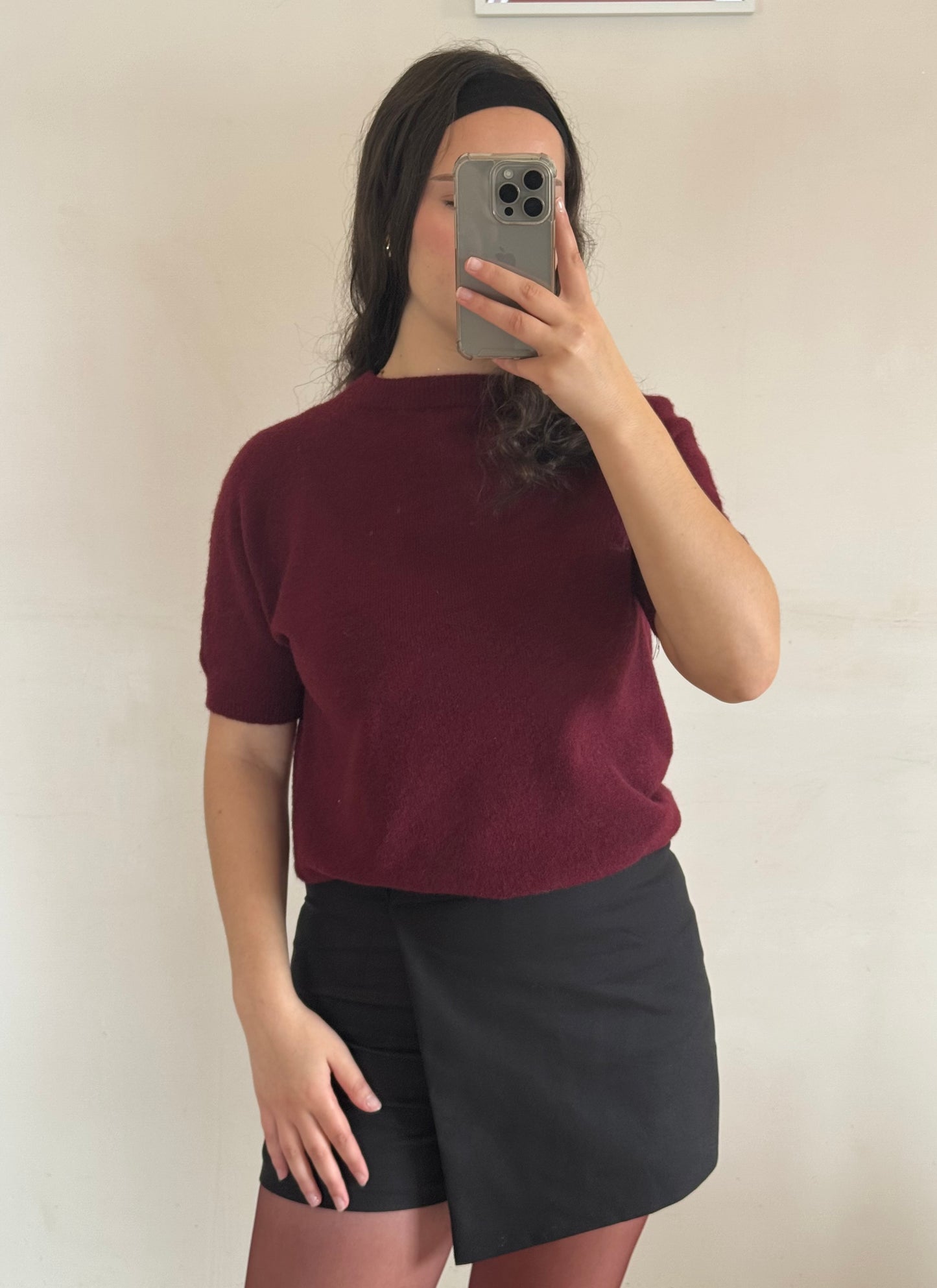 PULL ELMA BORDEAUX