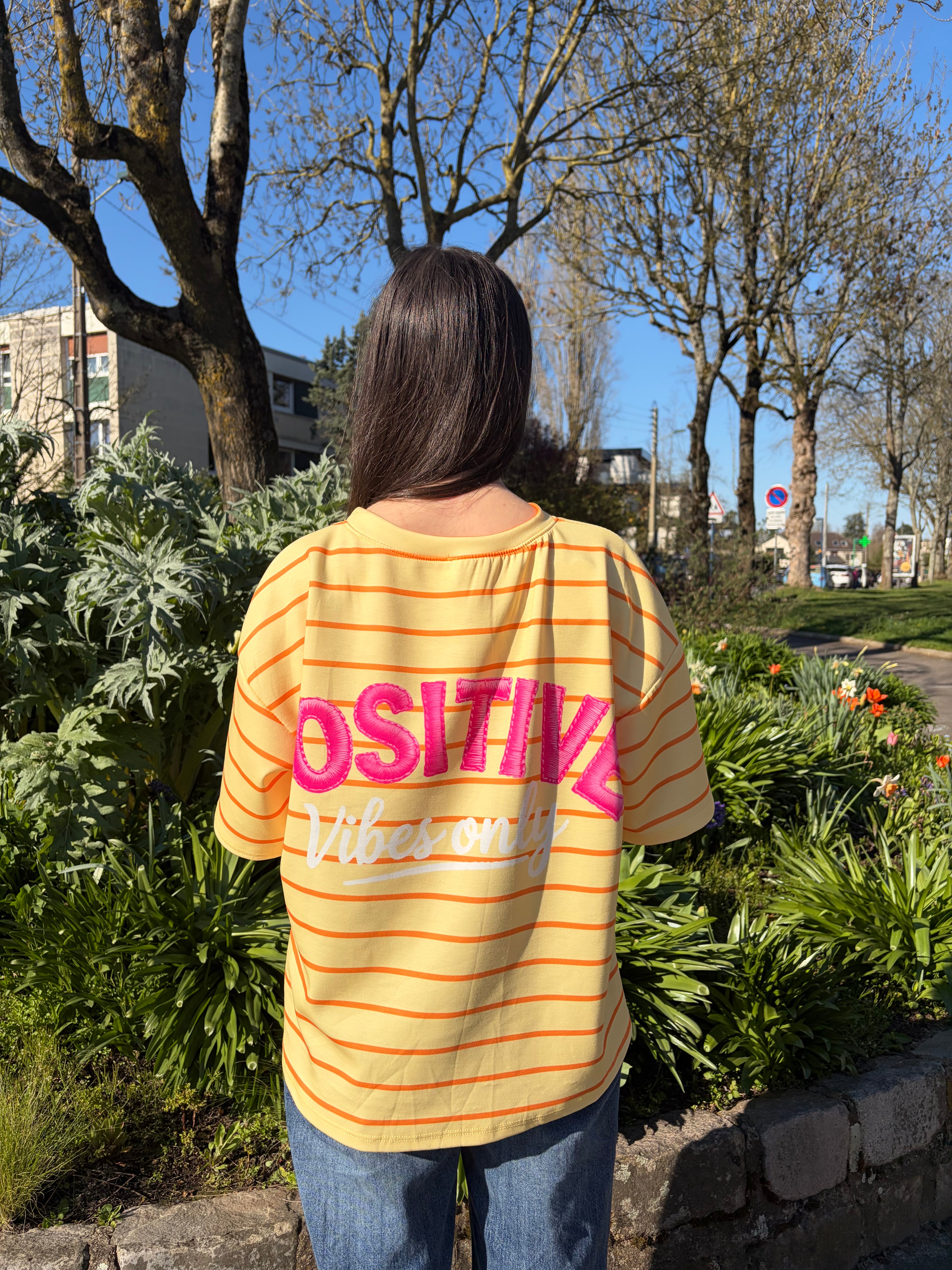 TEE SHIRT GALE JAUNE