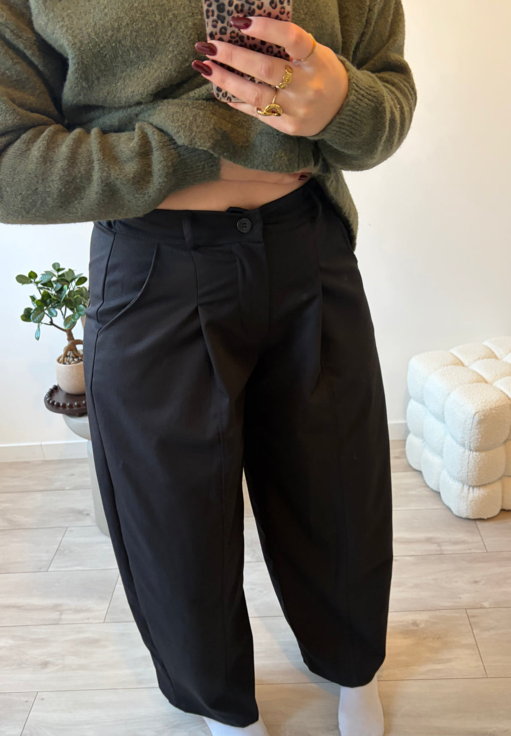PANTALON LONDON NOIR