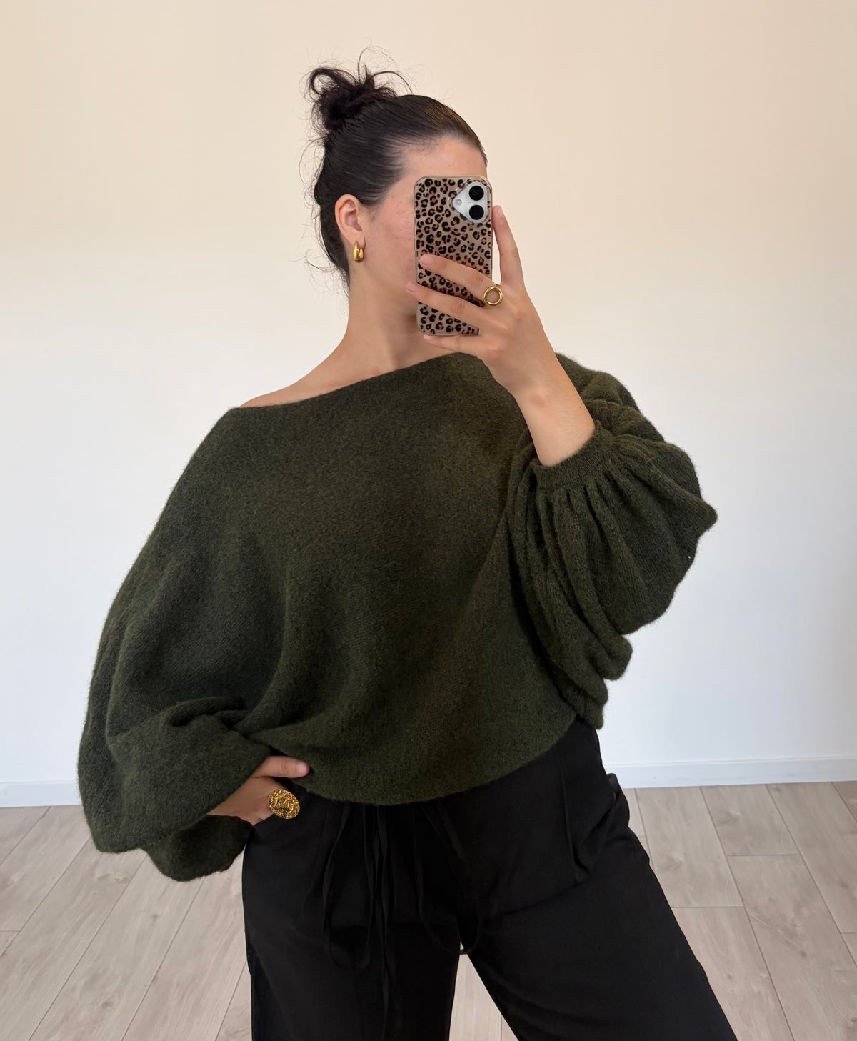 PULL ROMÉO KAKI