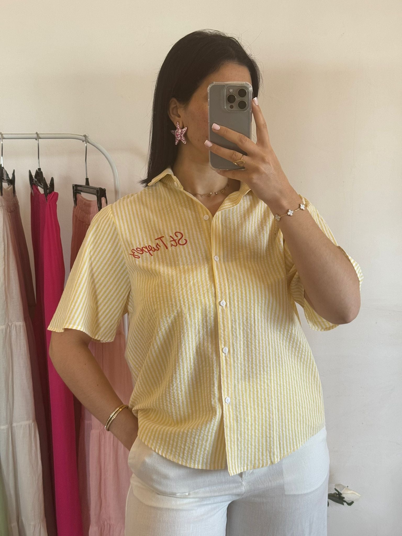 CHEMISE SAINT TROPEZ 100% coton