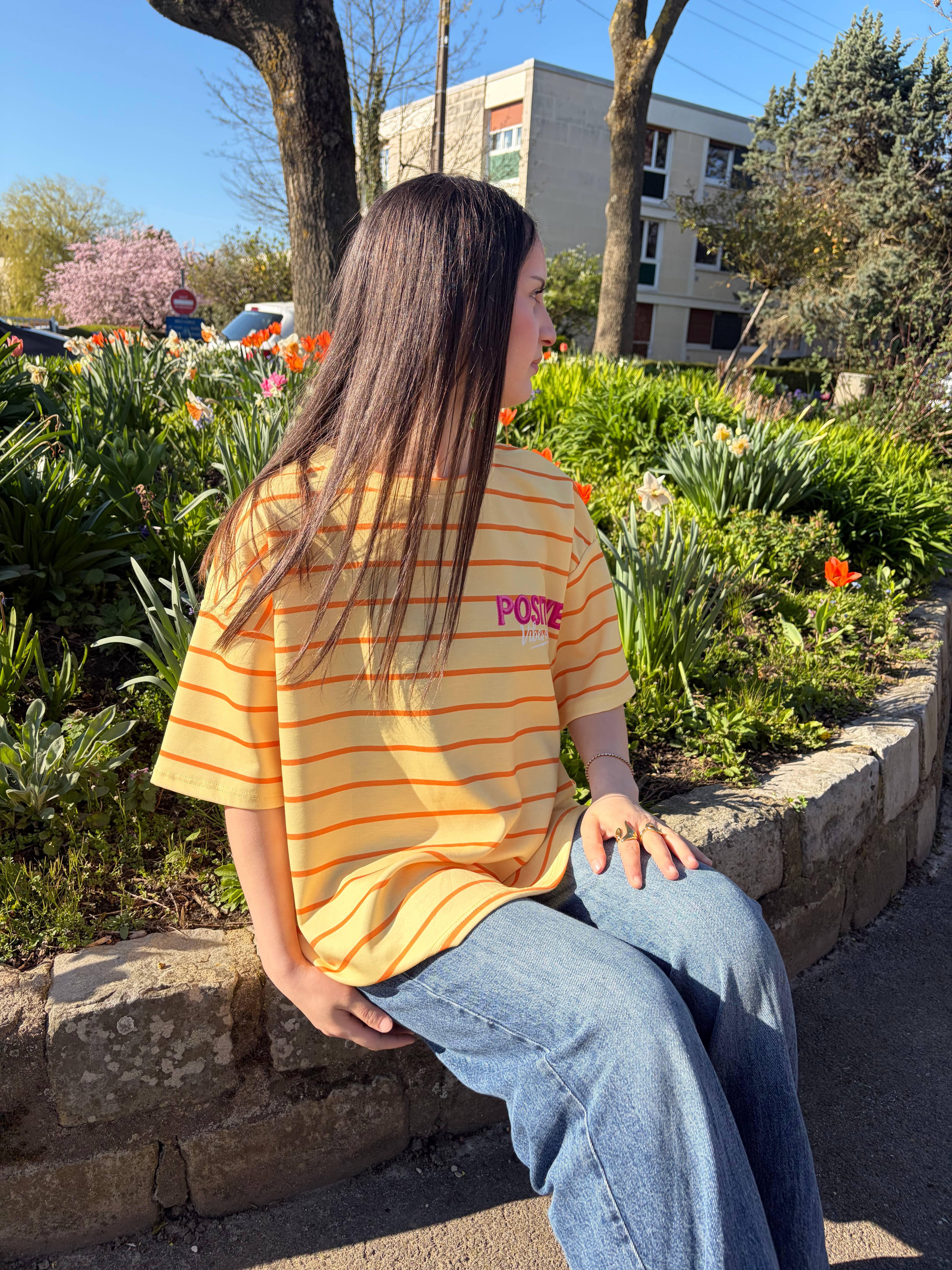 TEE SHIRT GALE JAUNE