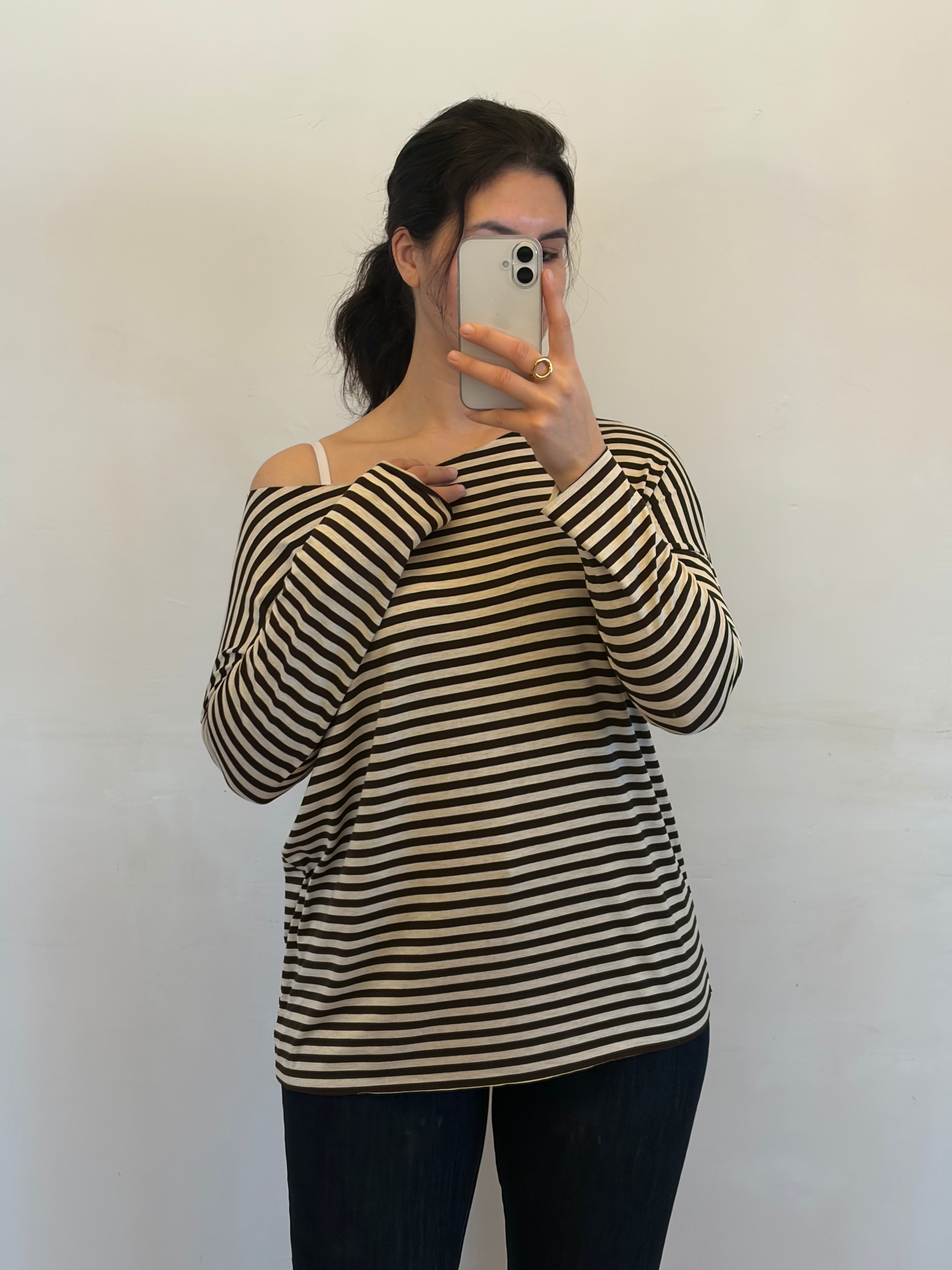 TEE SHIRT BAYA MARRON