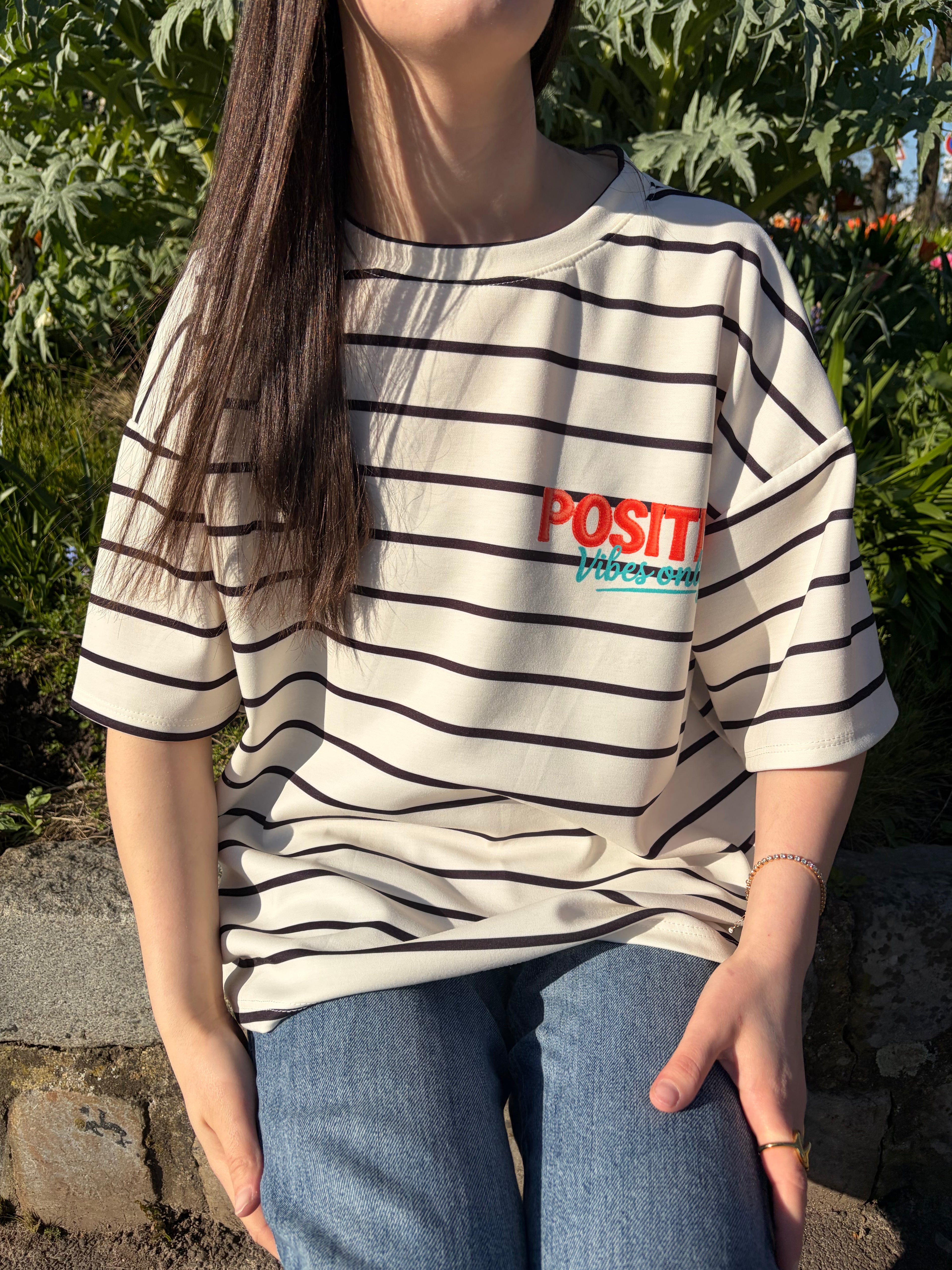 TEE SHIRT GALE BLANC