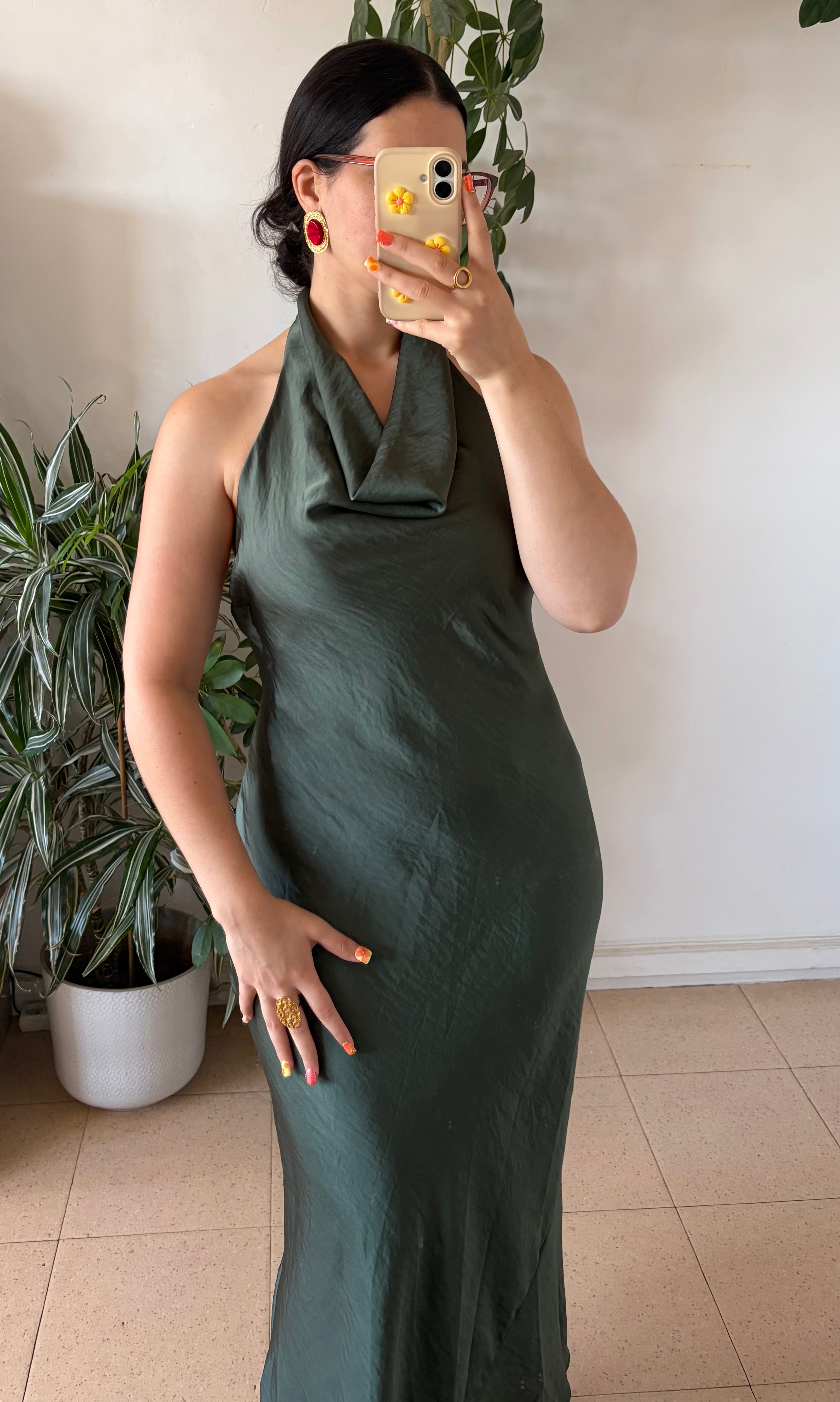 ROBE NAÏA VERT
