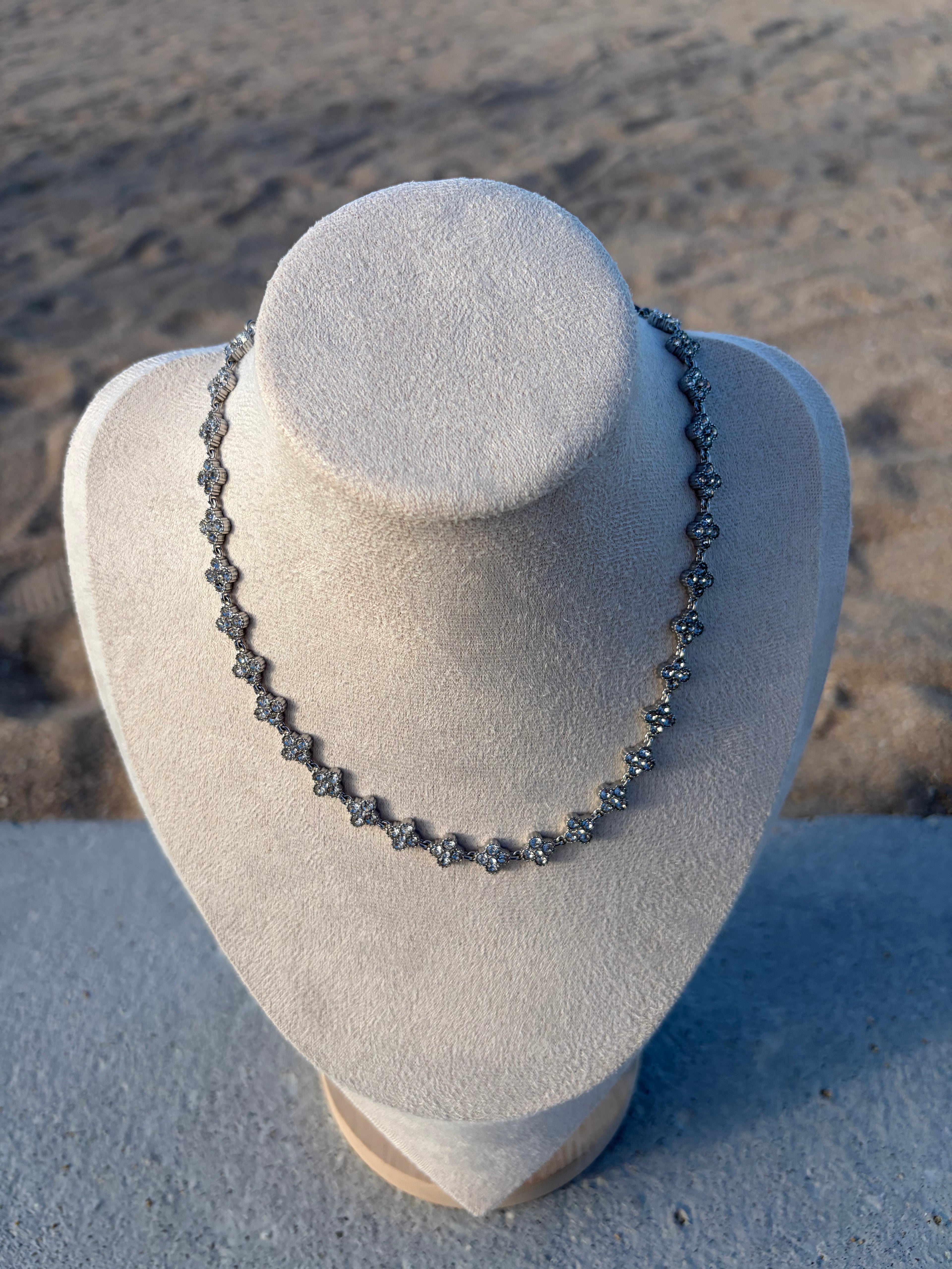 COLLIER MANOLIA ARGENTÉ