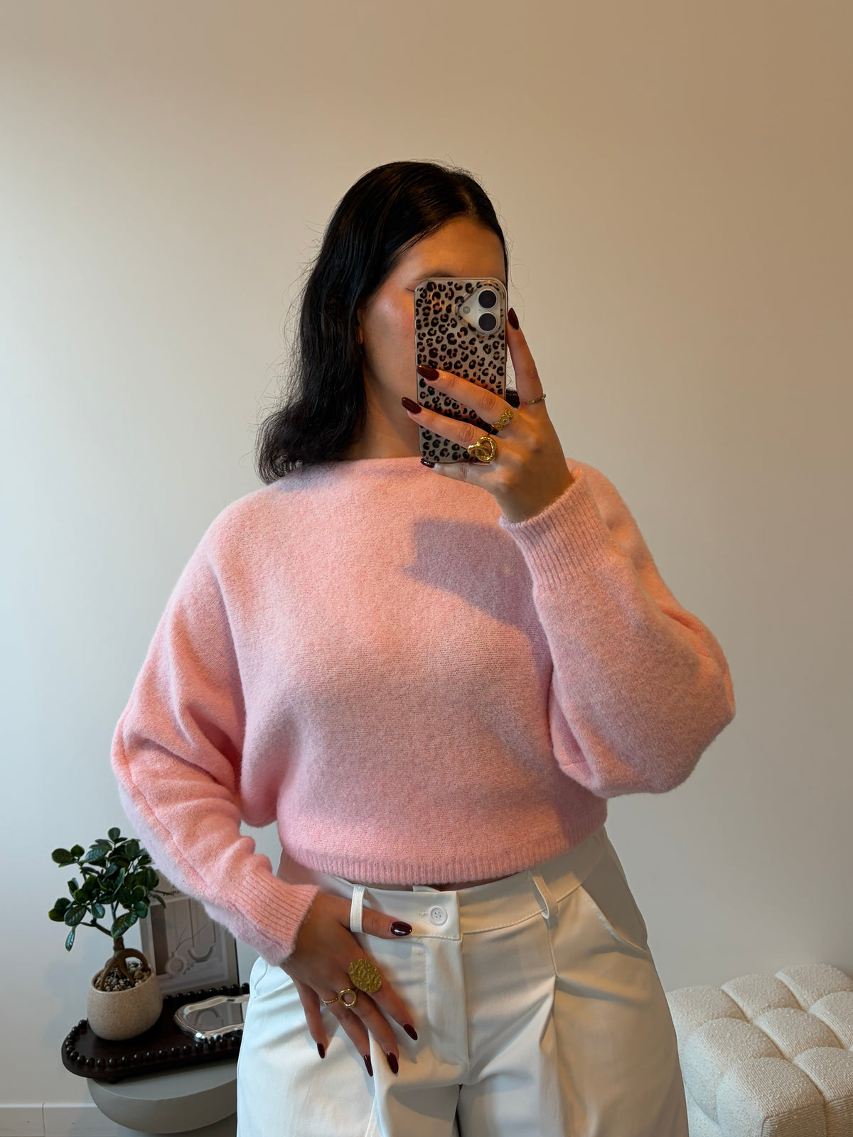 PULL ORBE ROSE