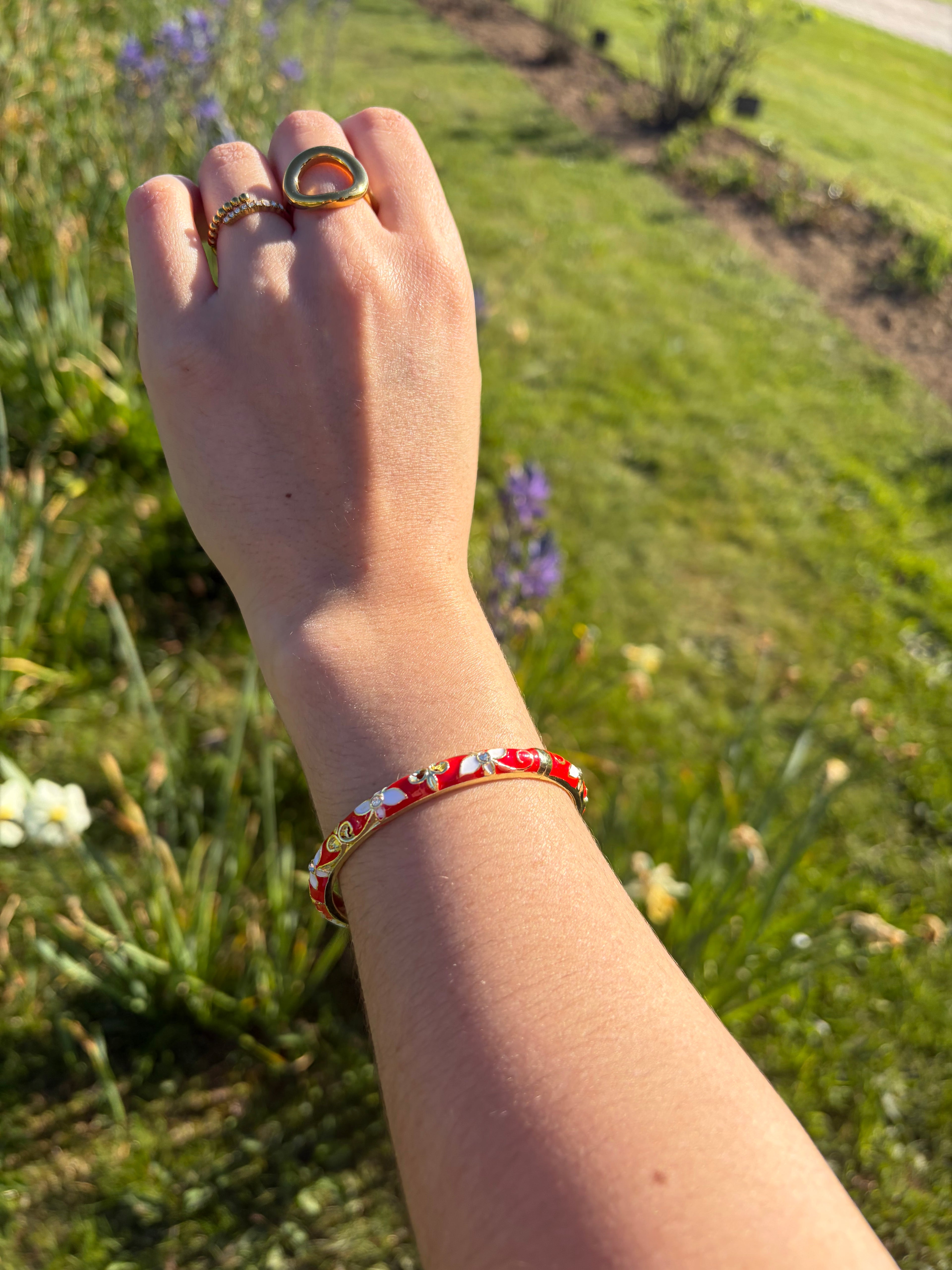 BRACELET THAÏ ROUGE