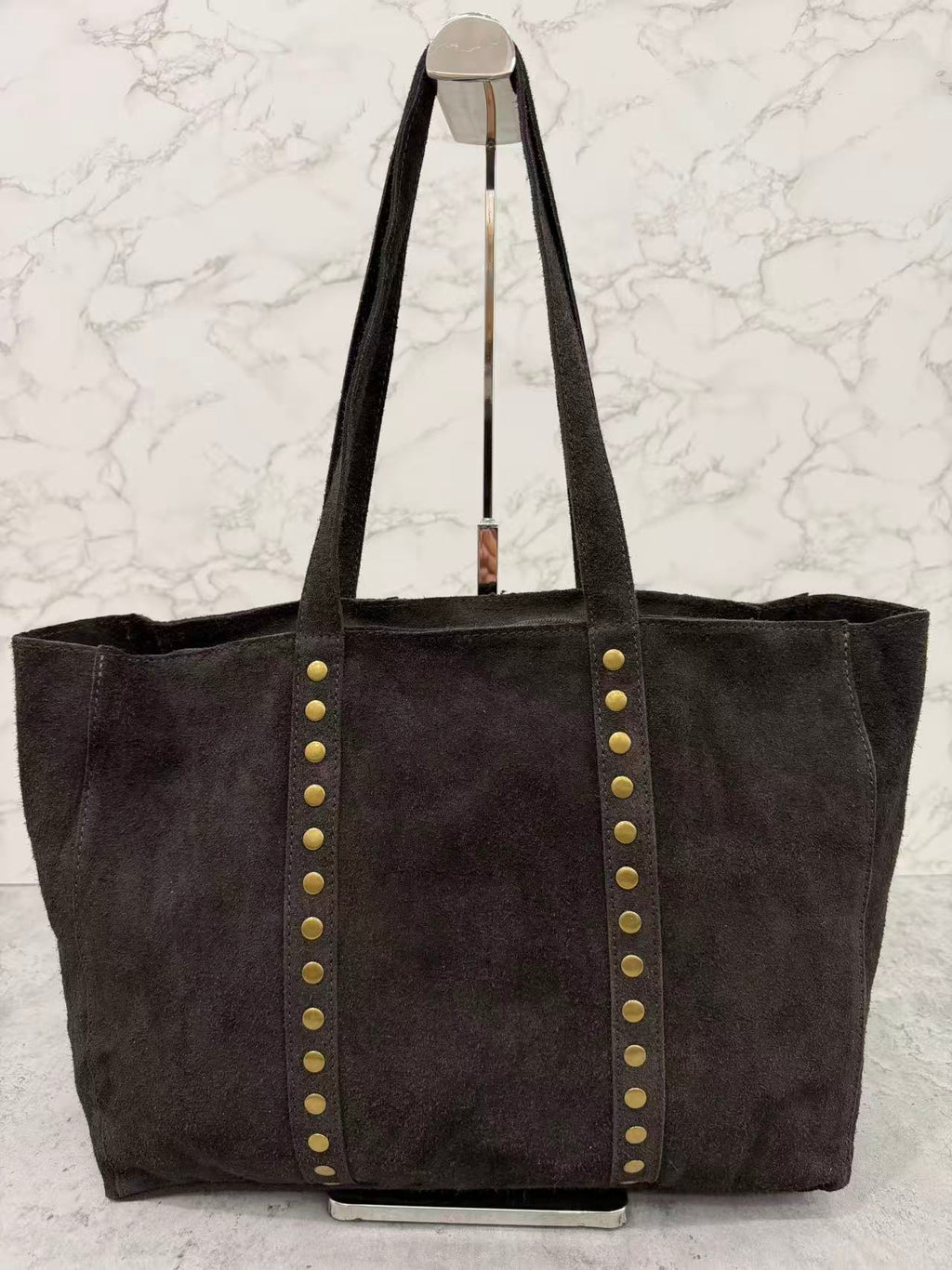 SAC NOVA TAUPE 100% CUIR
