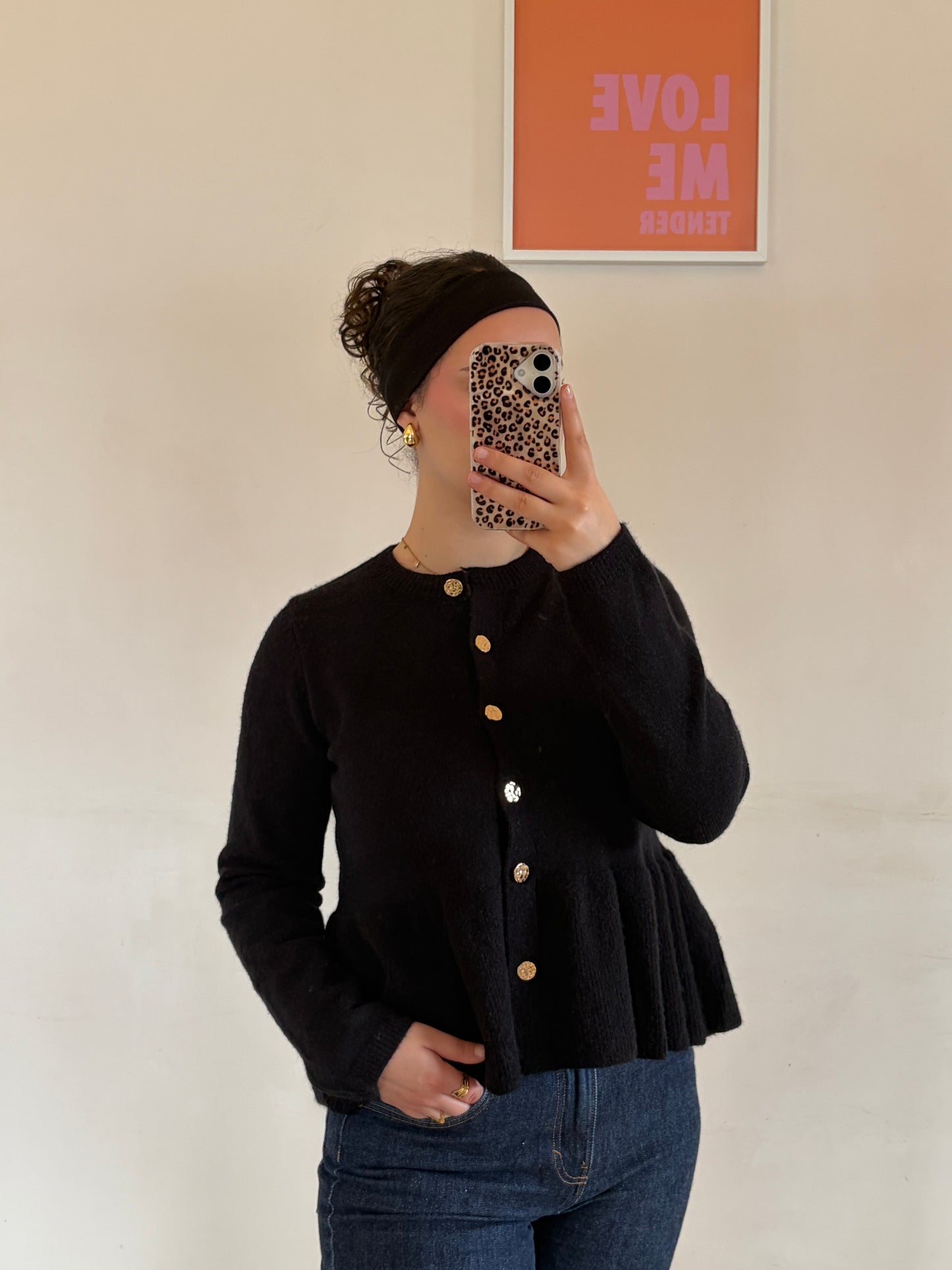 CARDIGAN LARA NOIR