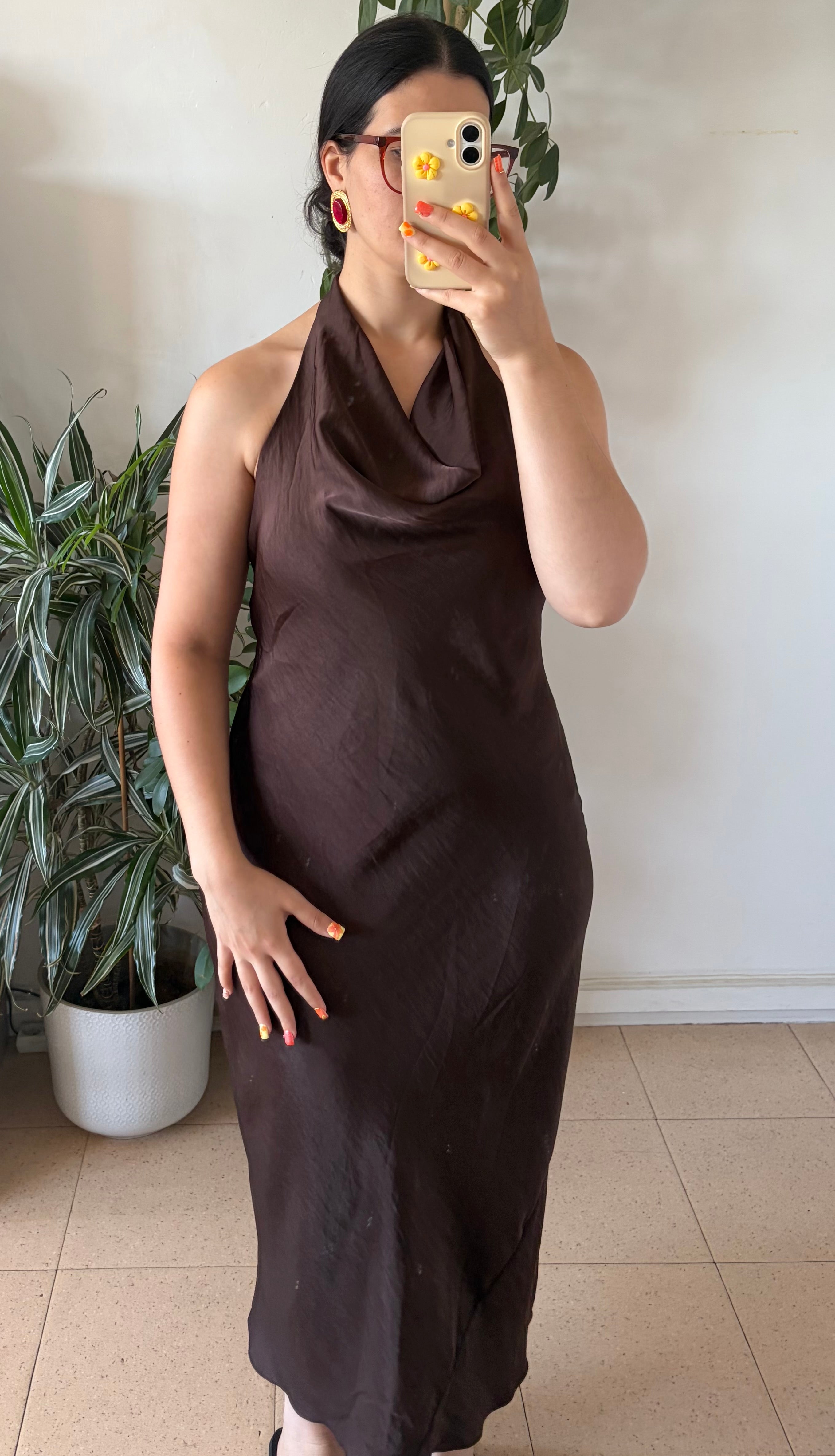 ROBE NAÏA MARRON