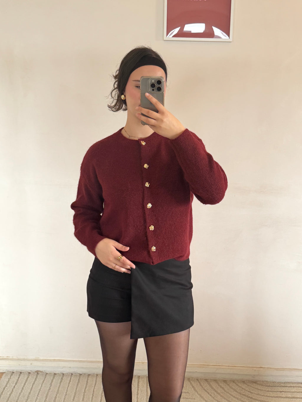 CARDIGAN ALDO BORDEAUX